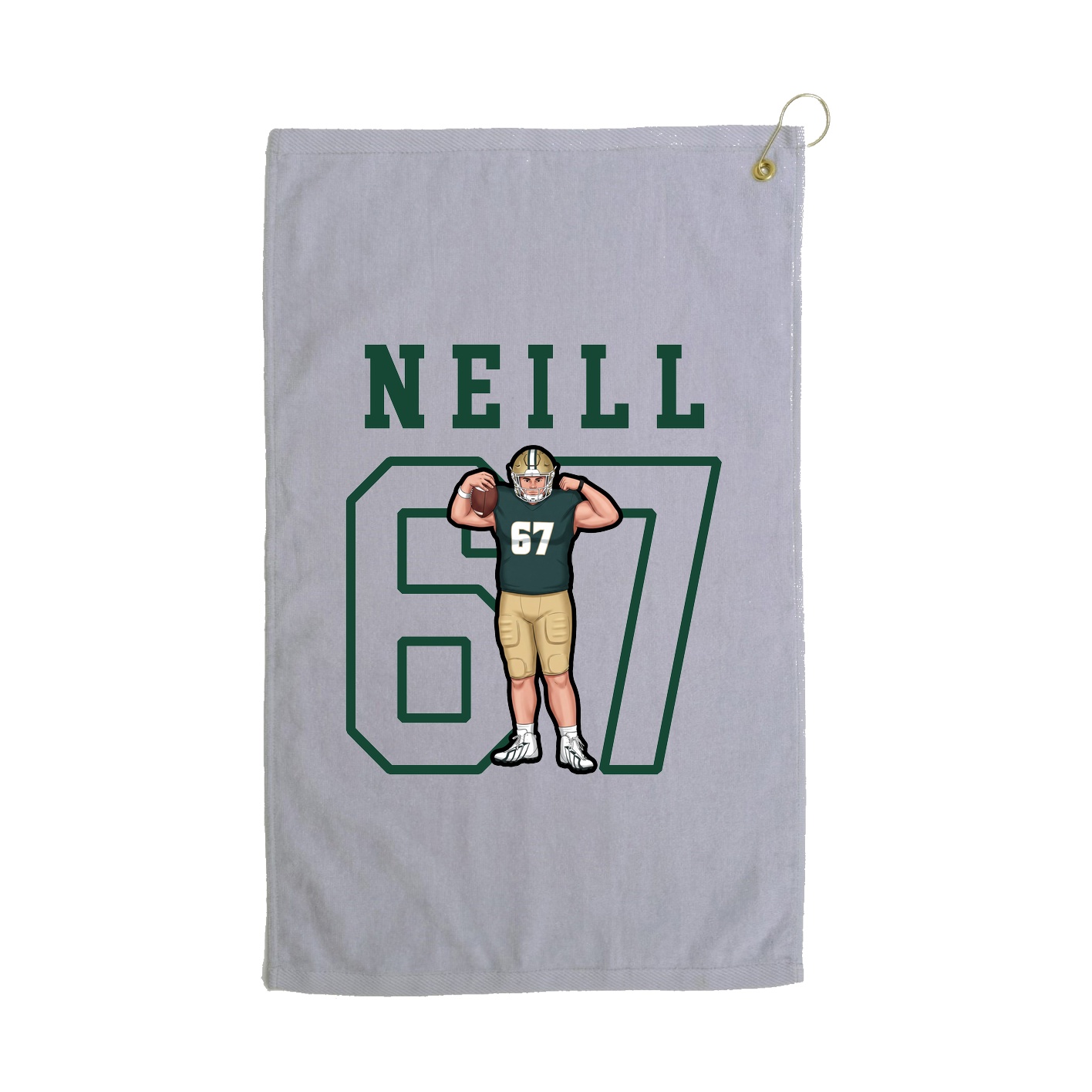 Golf Towel — Shirsey in Grey
