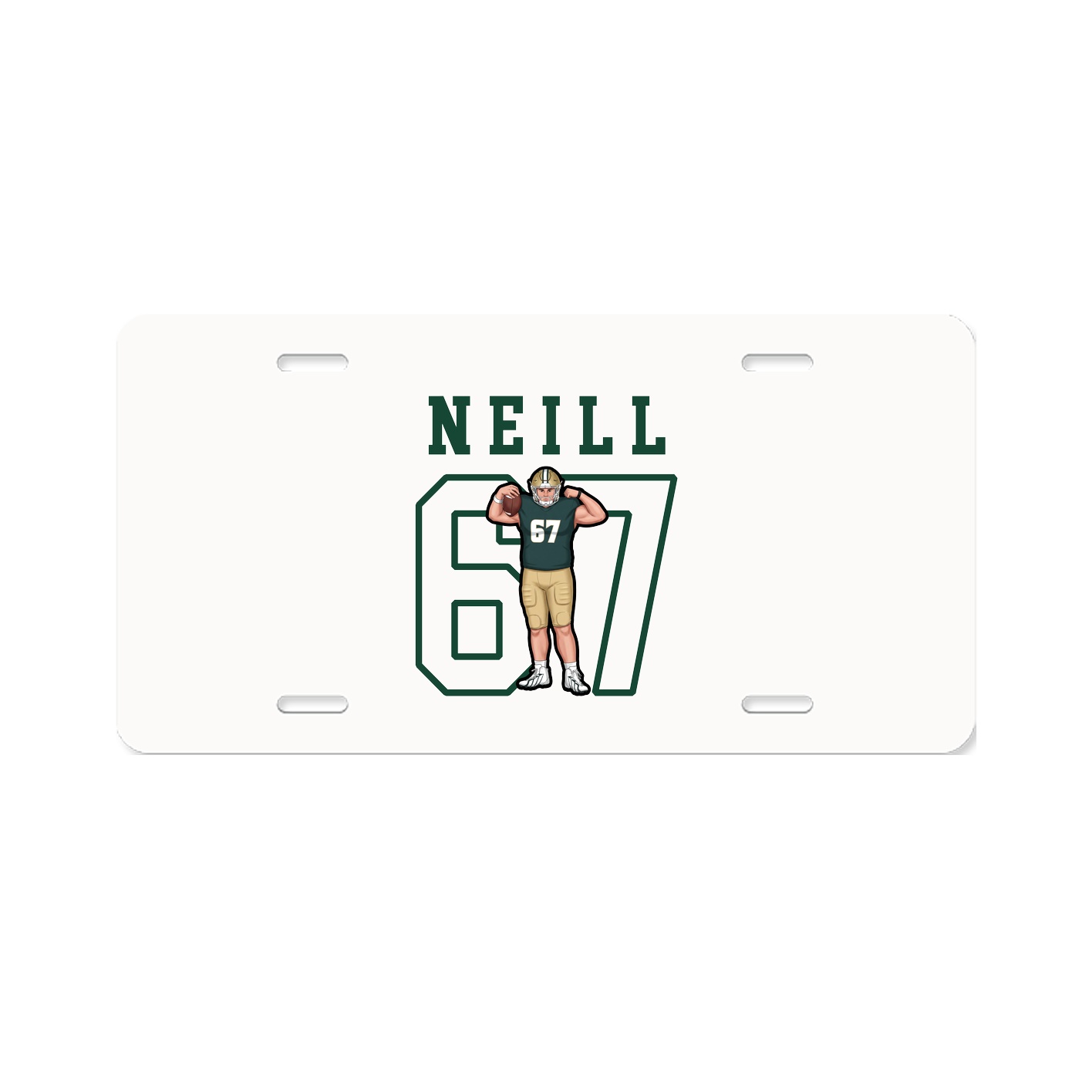 License Plate — Shirsey in Classic