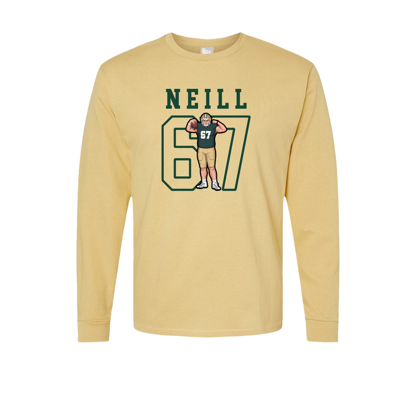 Long Sleeve Tee — Shirsey in Vegas Gold