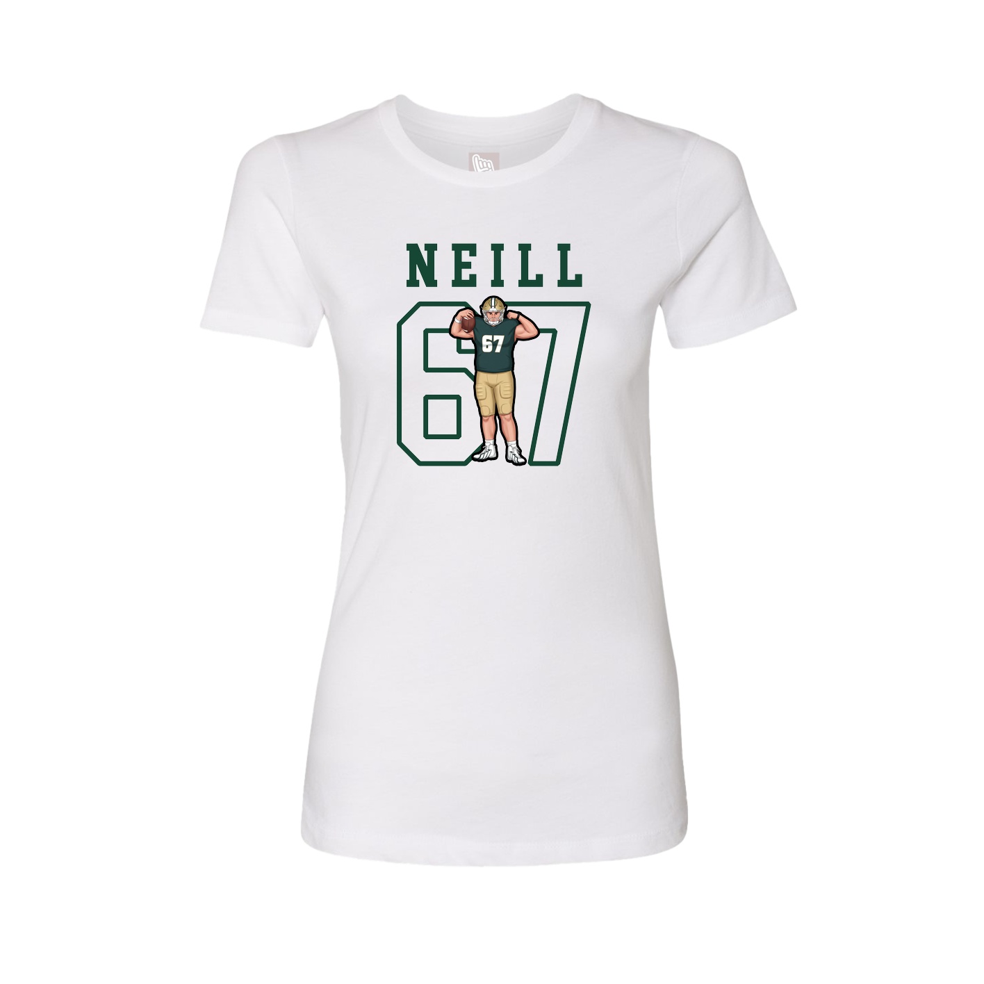 Fitted Women's Tee — Shirsey in White