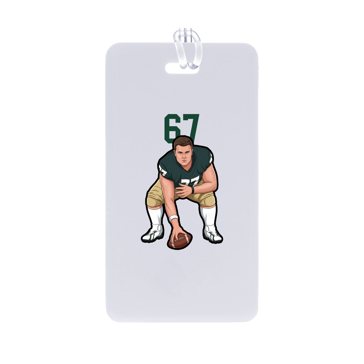 Bag Tag — Number Top in Classic