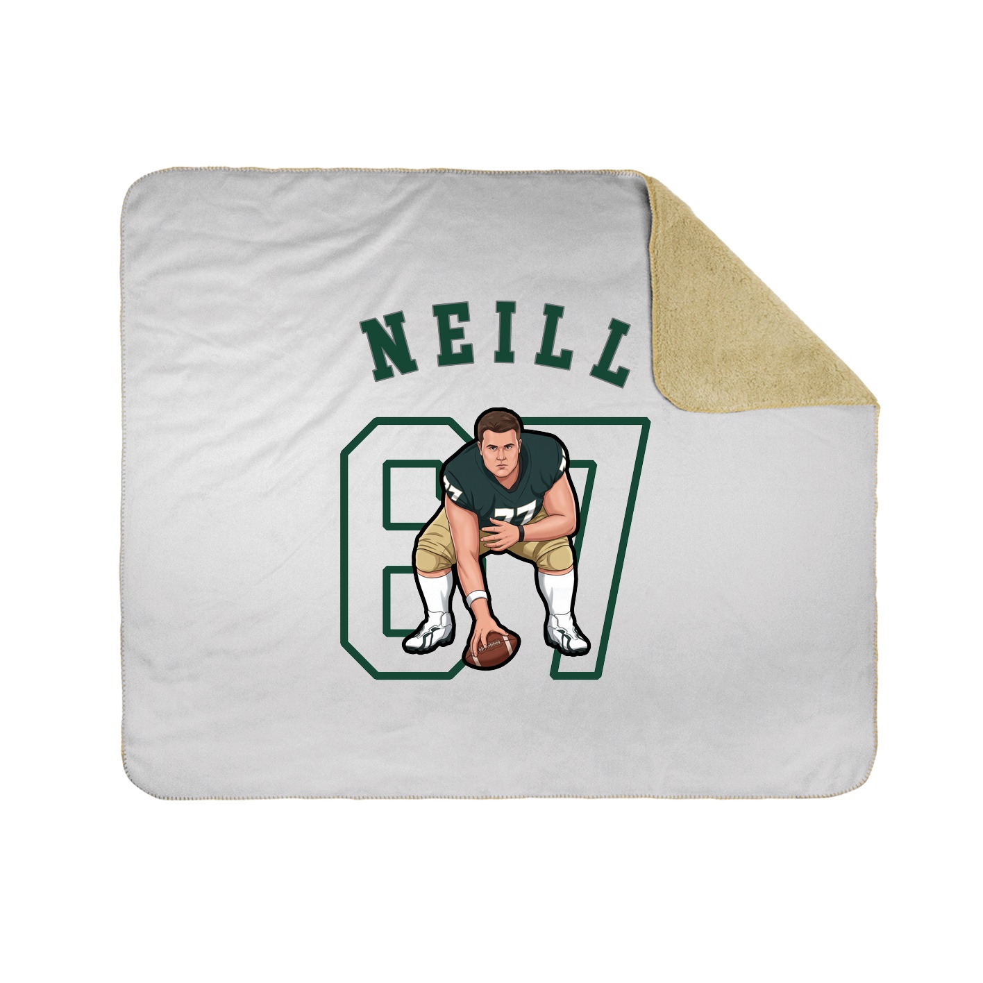 Throw Blanket — Shirsey Arch in White