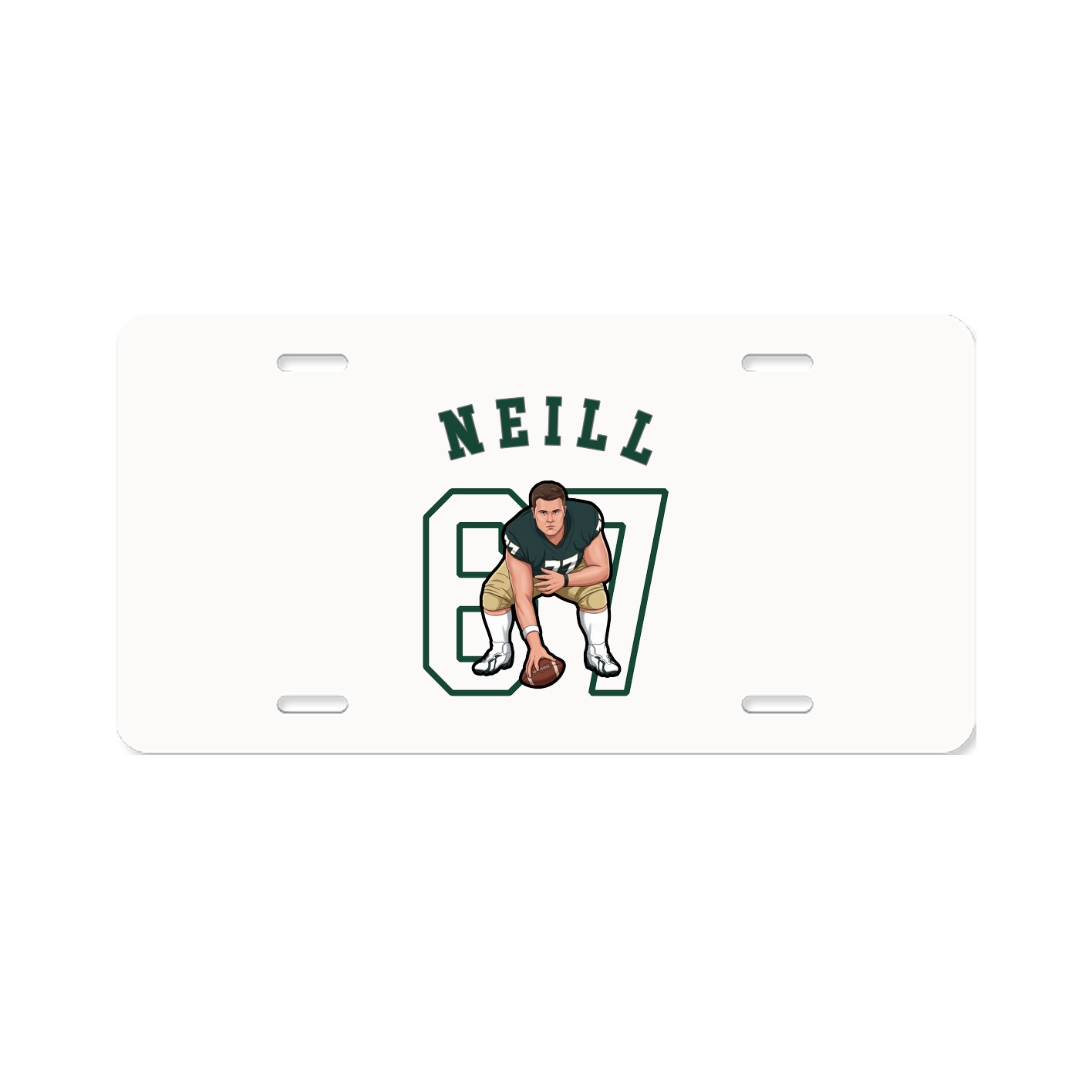 License Plate — Shirsey Arch in Classic