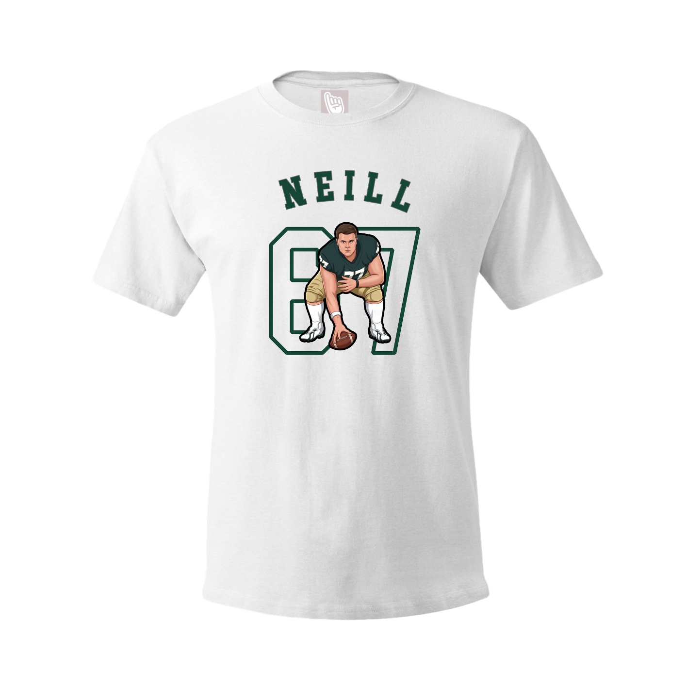 Tee — Shirsey Arch in White