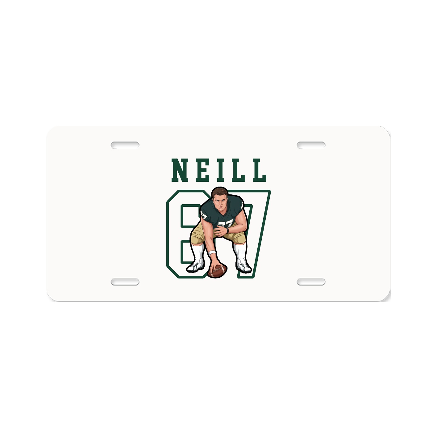 License Plate — Shirsey in Classic