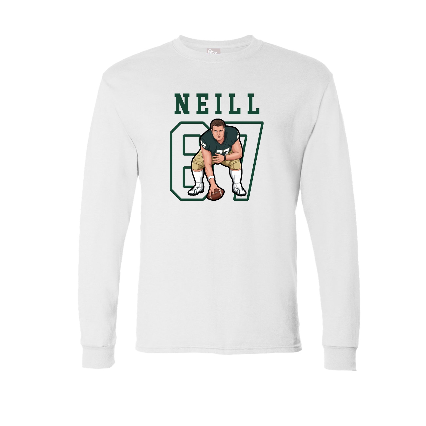 Long Sleeve Tee — Shirsey in White