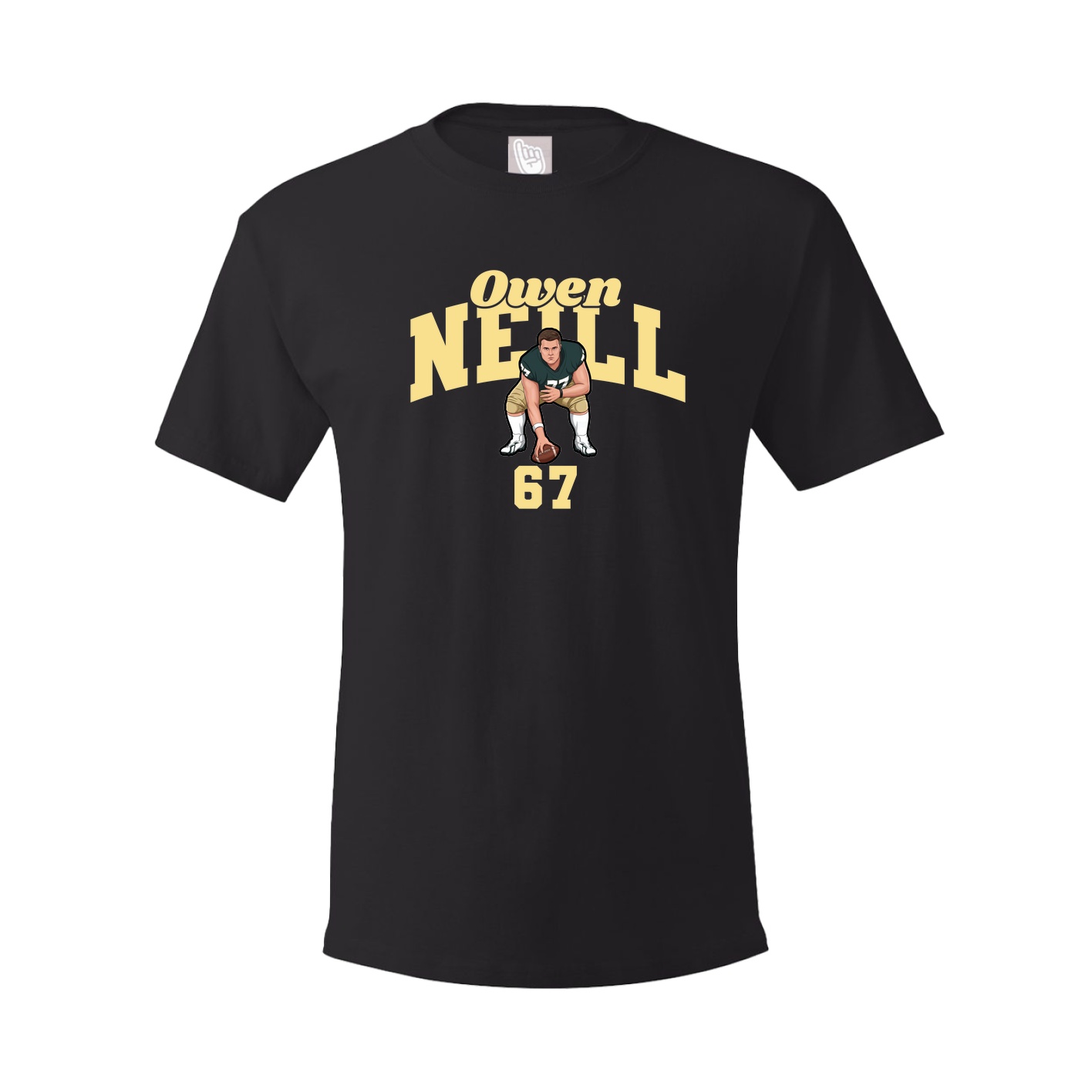 Youth Tee — Signature Arch in Black