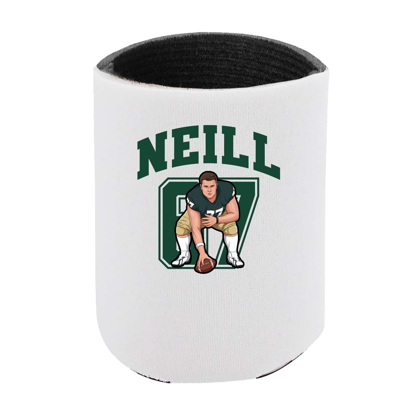 Can Holder — Number in White