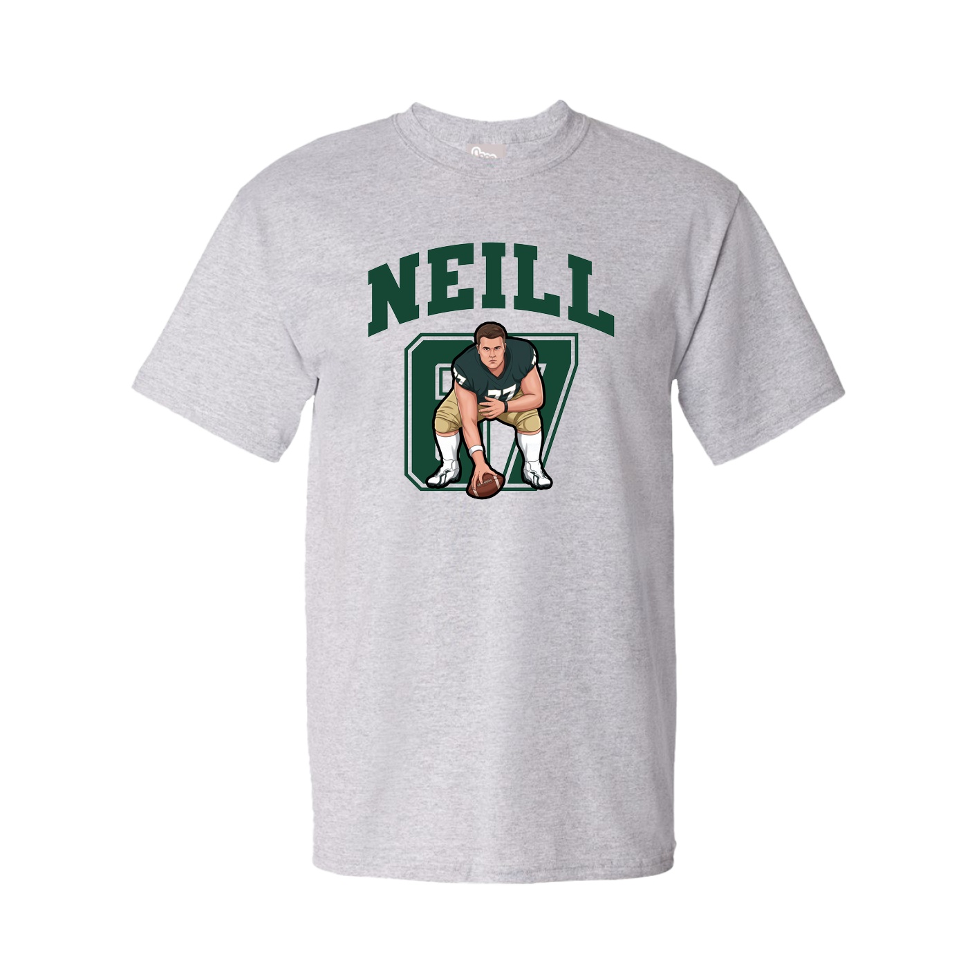 Tee — Number in Grey