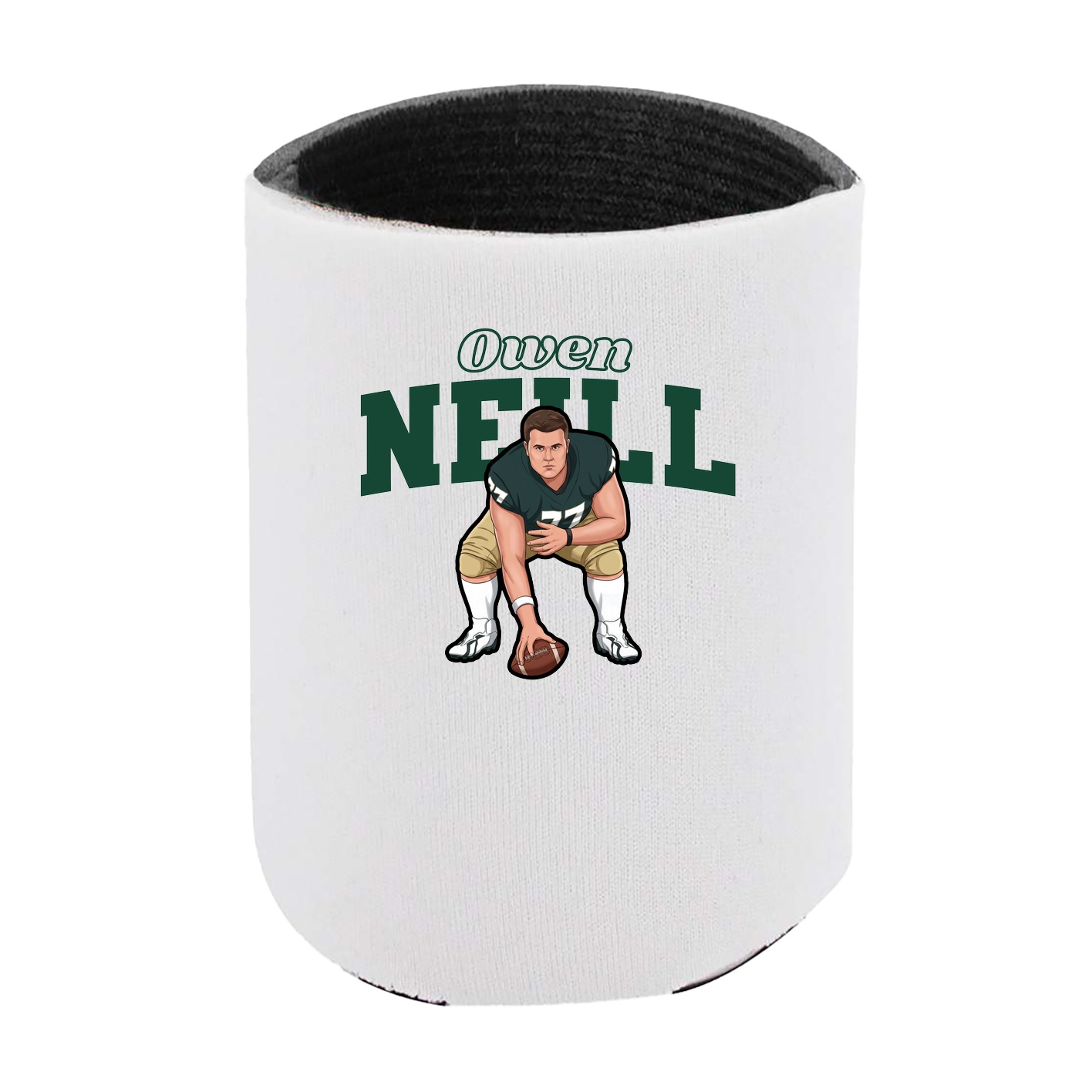 Can Holder — Name Arch in White