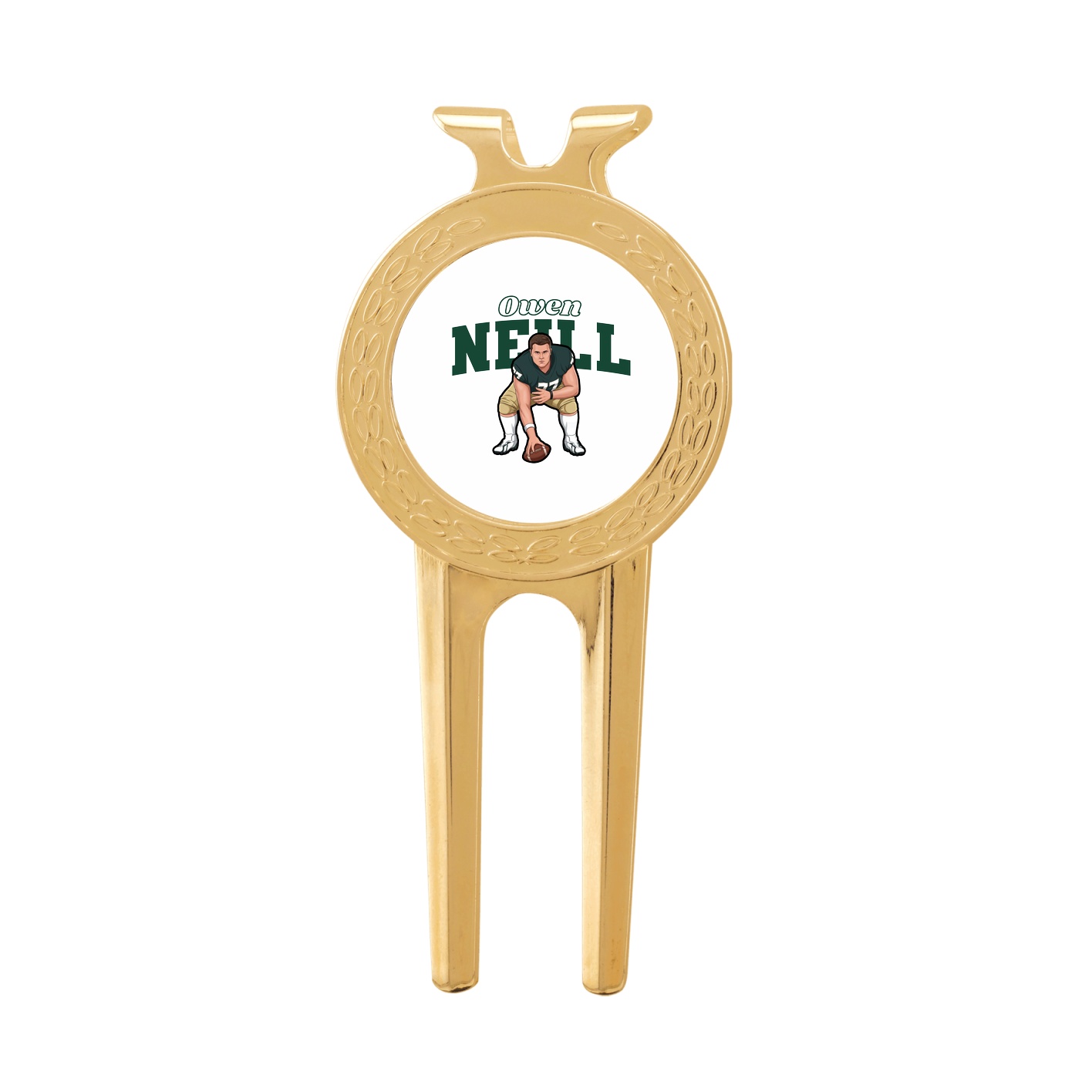Divot Tool with Ball Marker — Name Arch in Classic