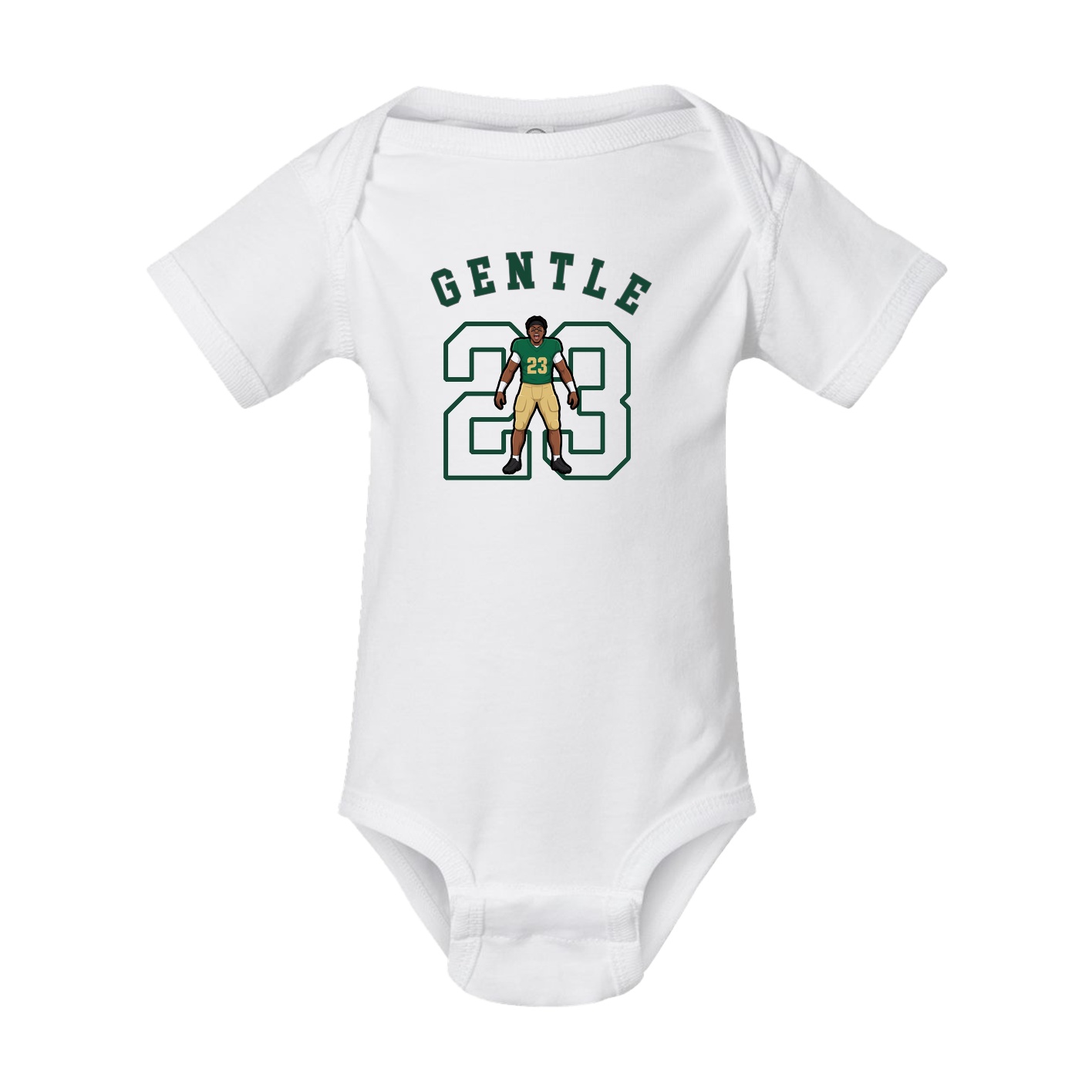 Baby Onesie — Shirsey Arch in White