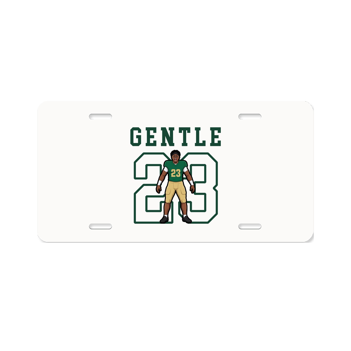 License Plate — Shirsey in Classic