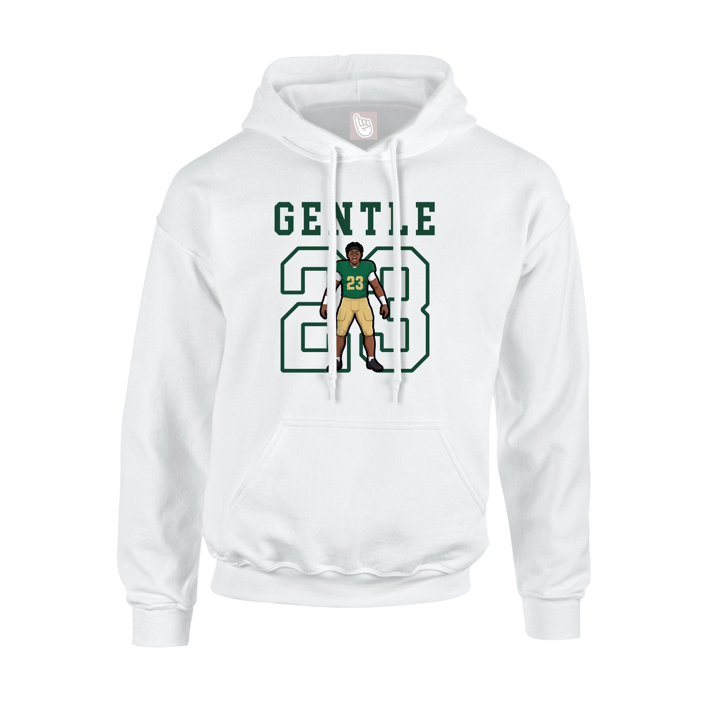 Youth Hoodie — Shirsey in White