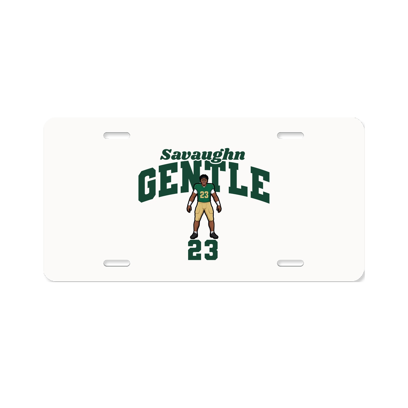 License Plate — Signature Arch in Classic