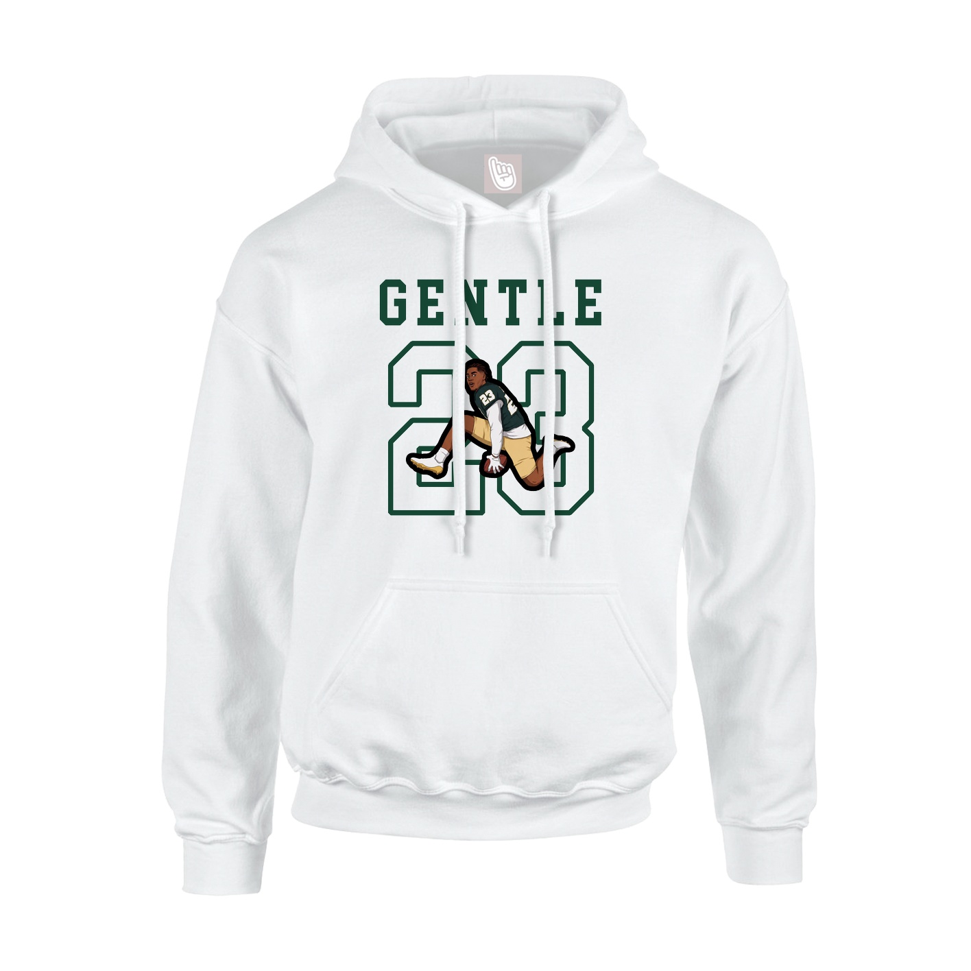 Youth Hoodie — Shirsey in White