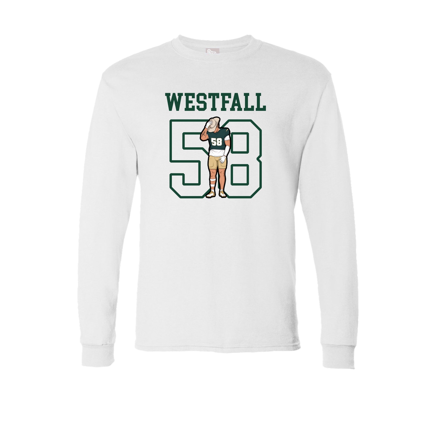 Long Sleeve Tee — Shirsey in White