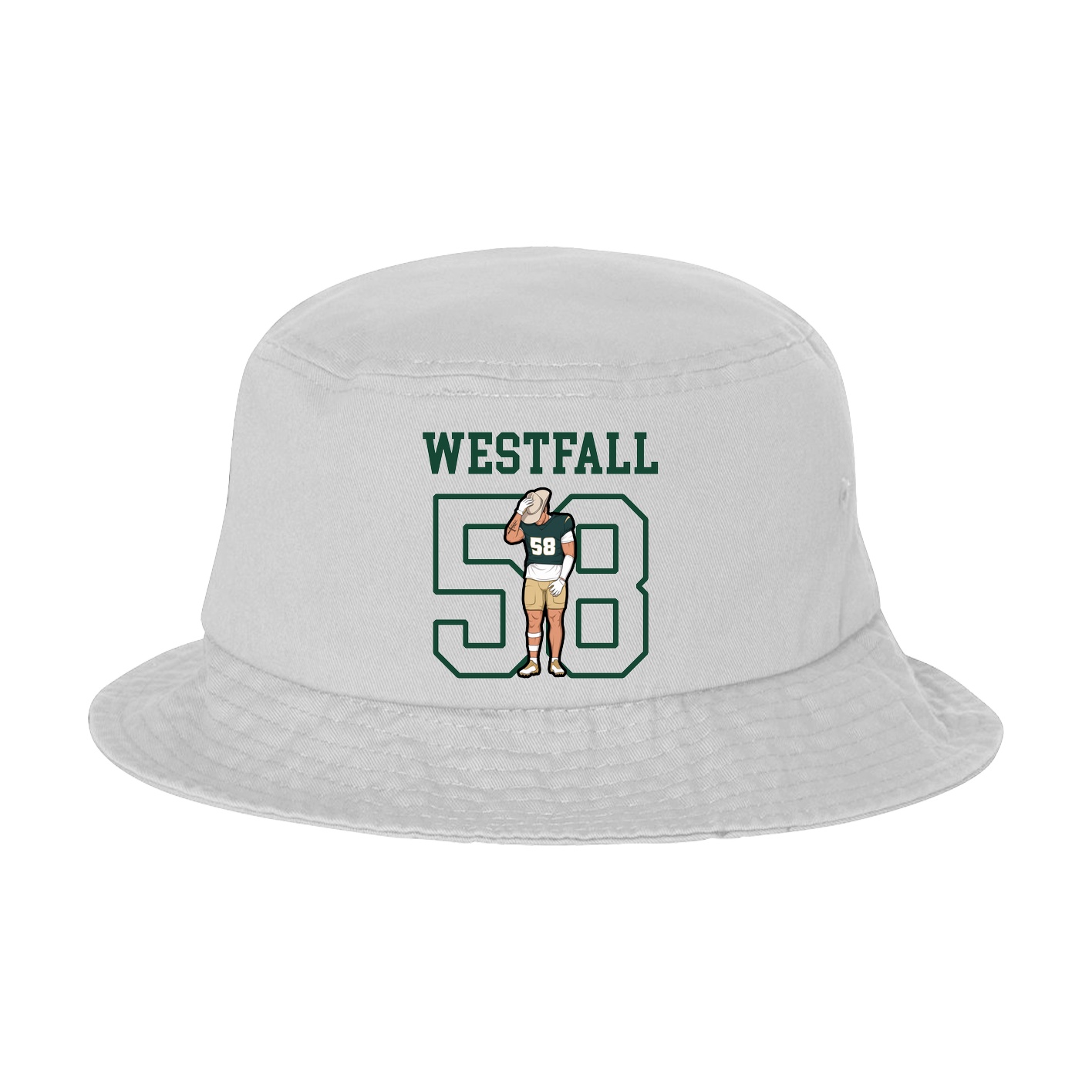 Bucket Cap — Shirsey in White