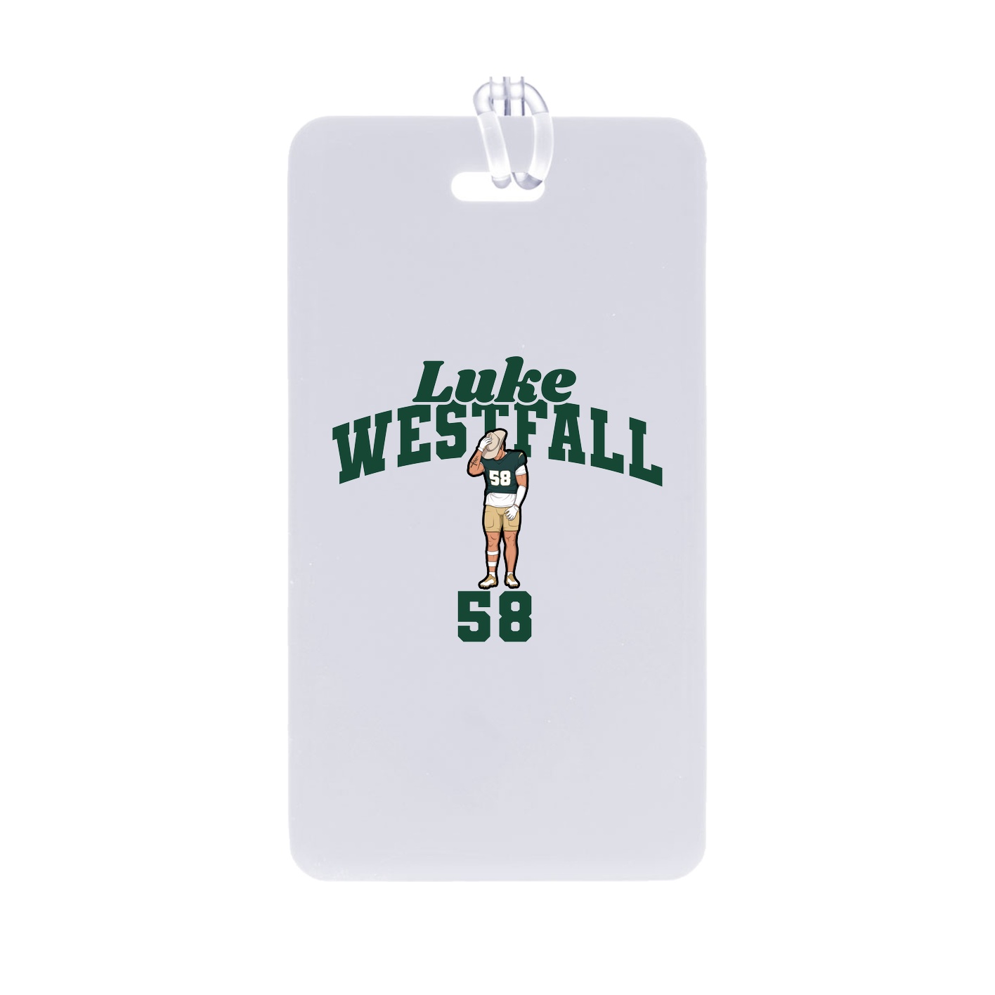 Bag Tag — Signature Arch in Classic