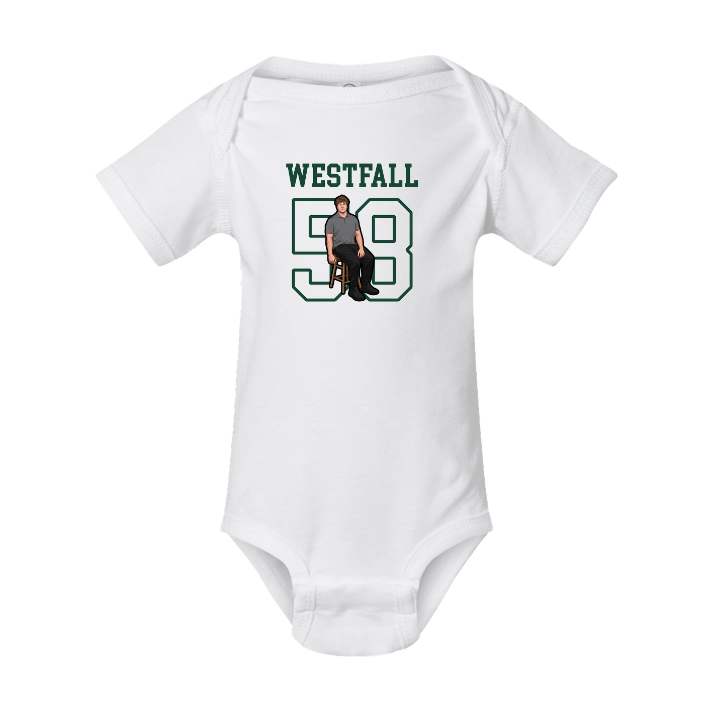 Baby Onesie — Shirsey in White