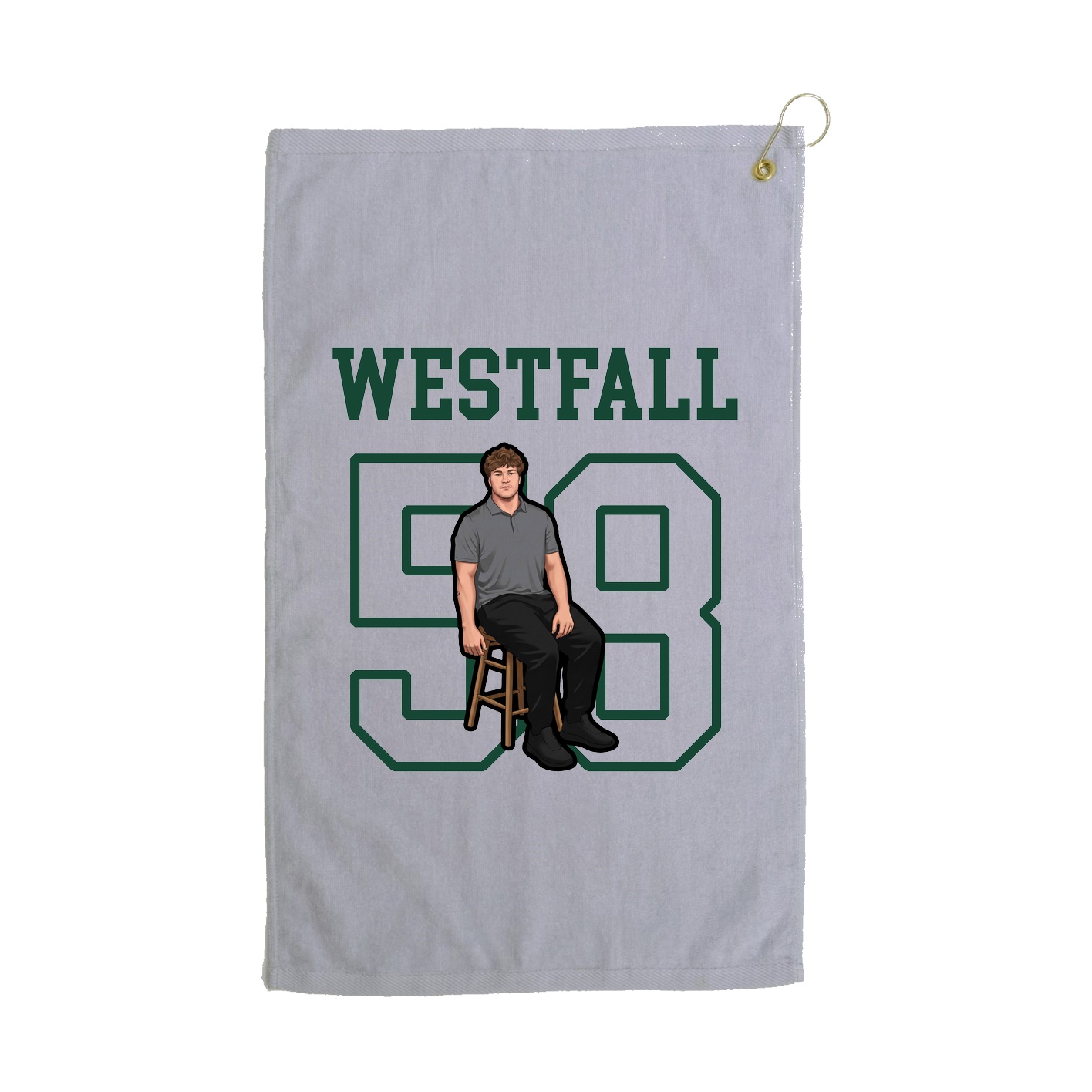 Golf Towel — Shirsey in Grey