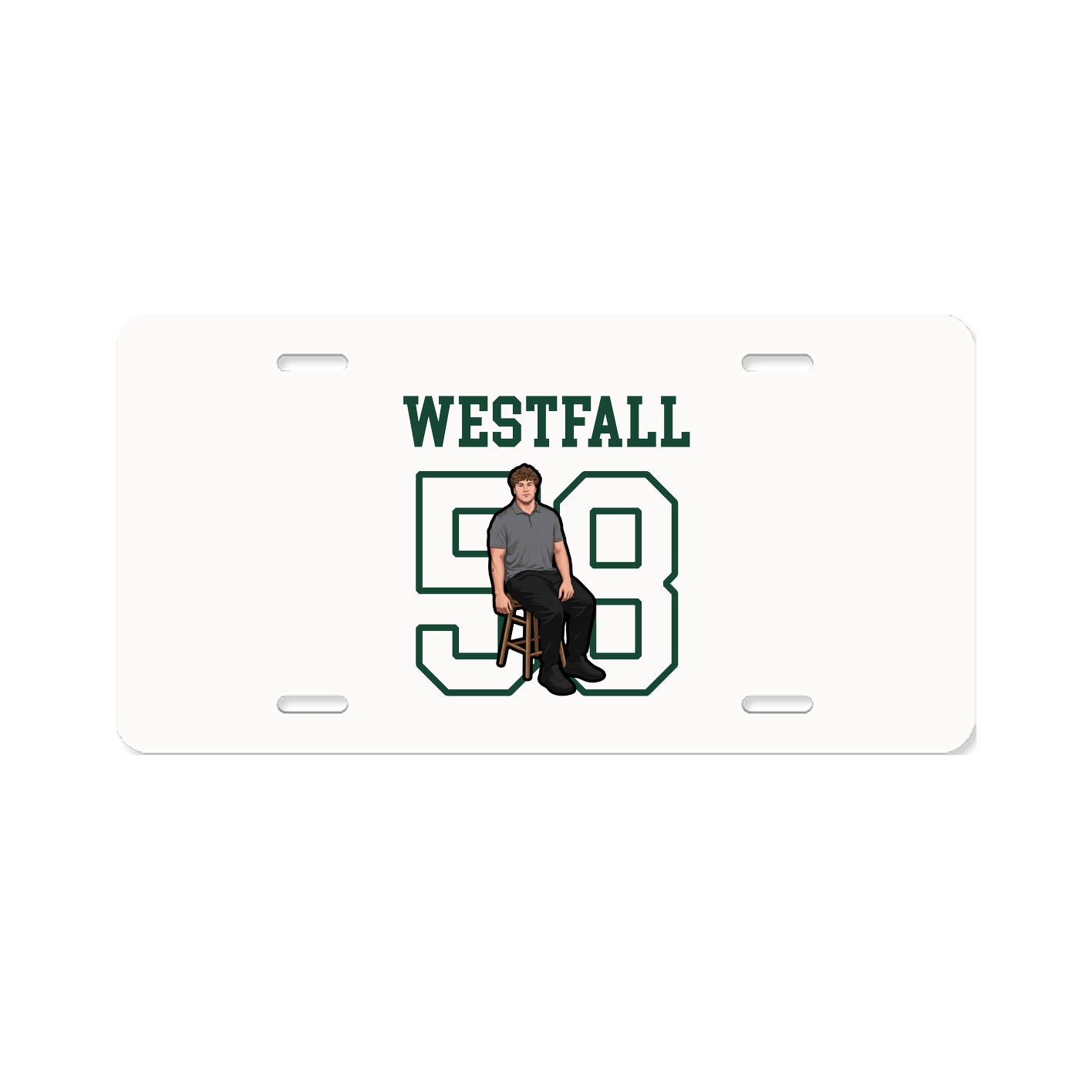 License Plate — Shirsey in Classic
