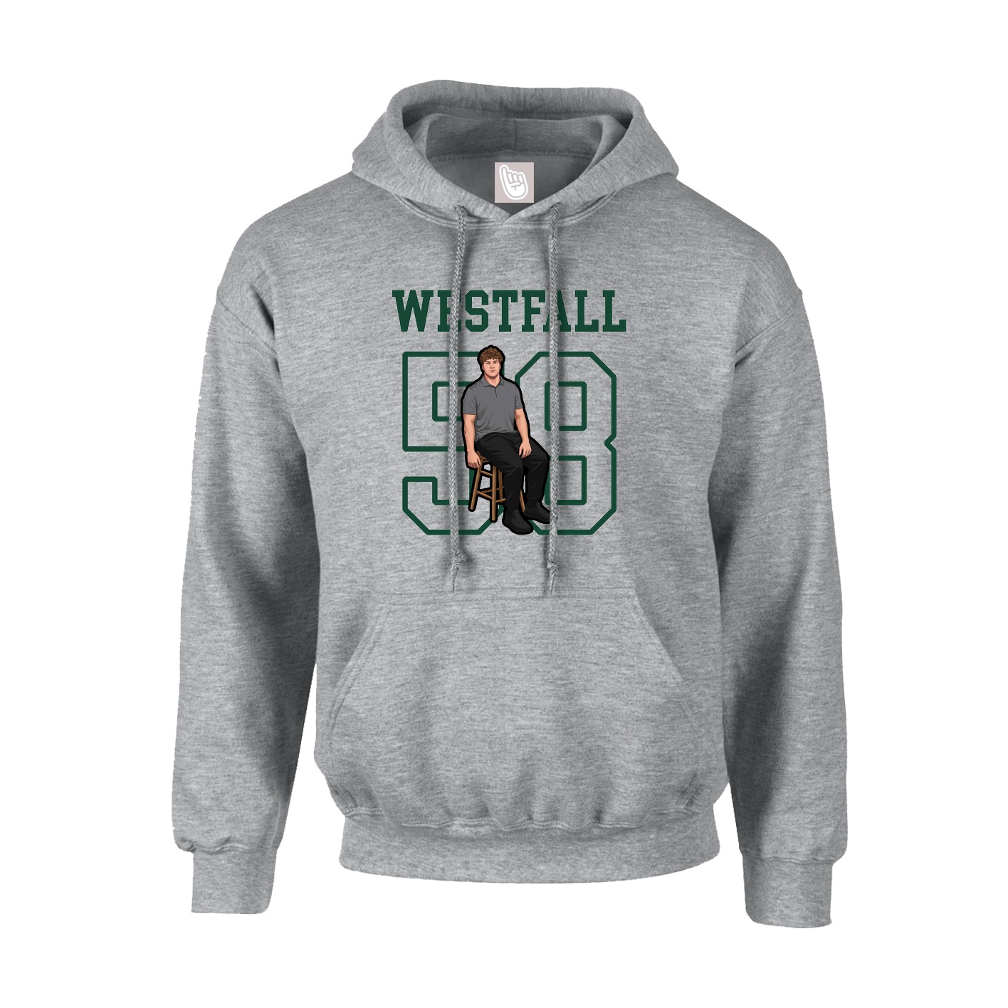 Youth Hoodie — Shirsey in Grey
