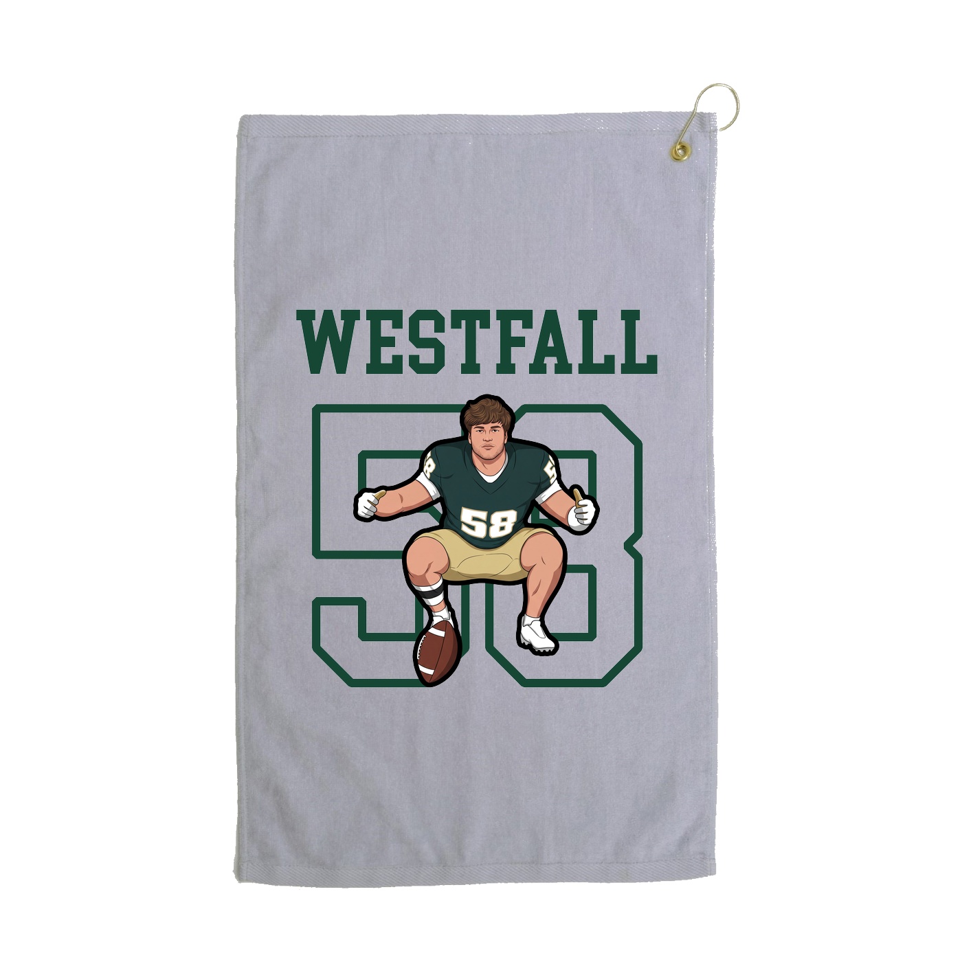 Golf Towel — Shirsey in Grey