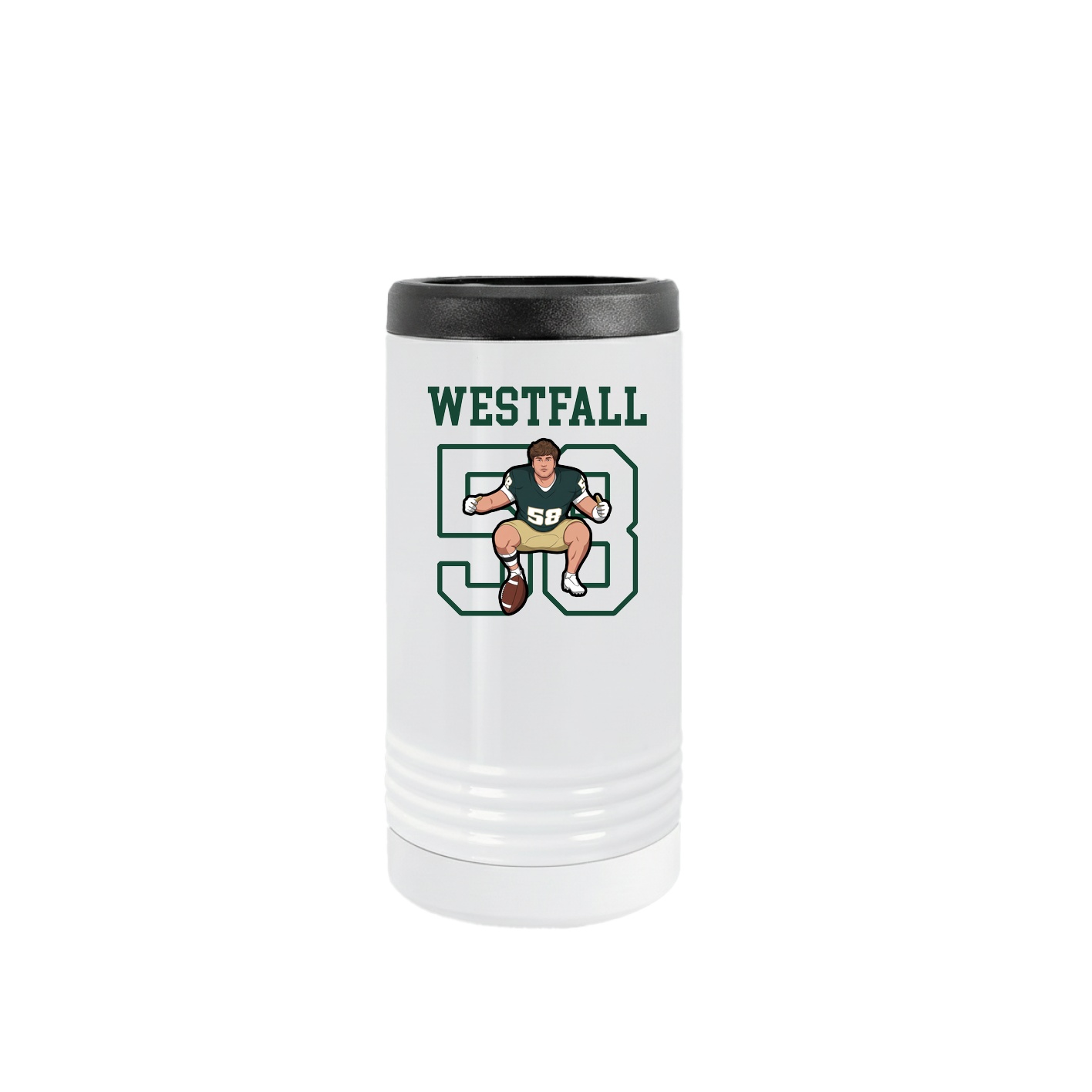 Slim Beverage Holder — Shirsey in White