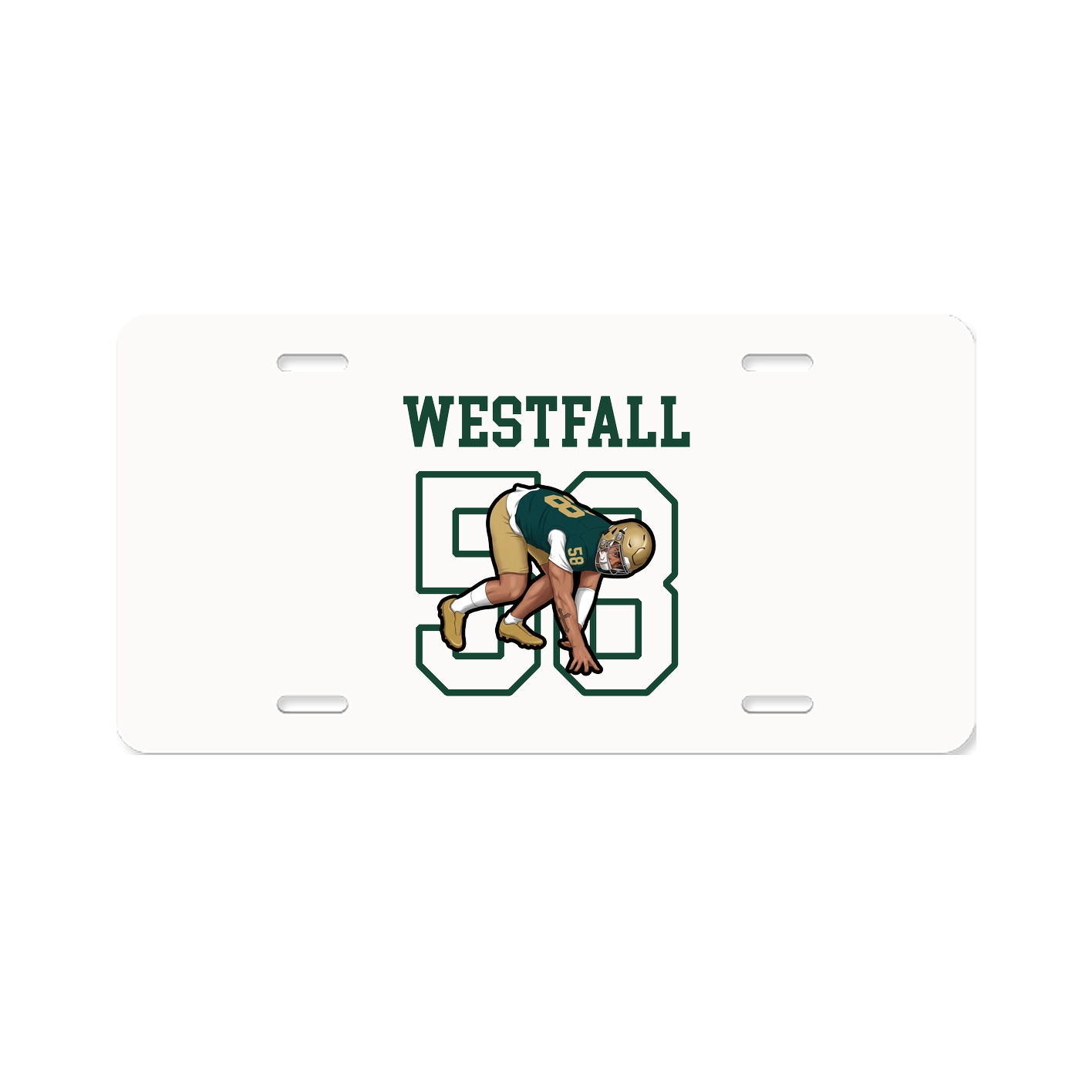 License Plate — Shirsey in Classic