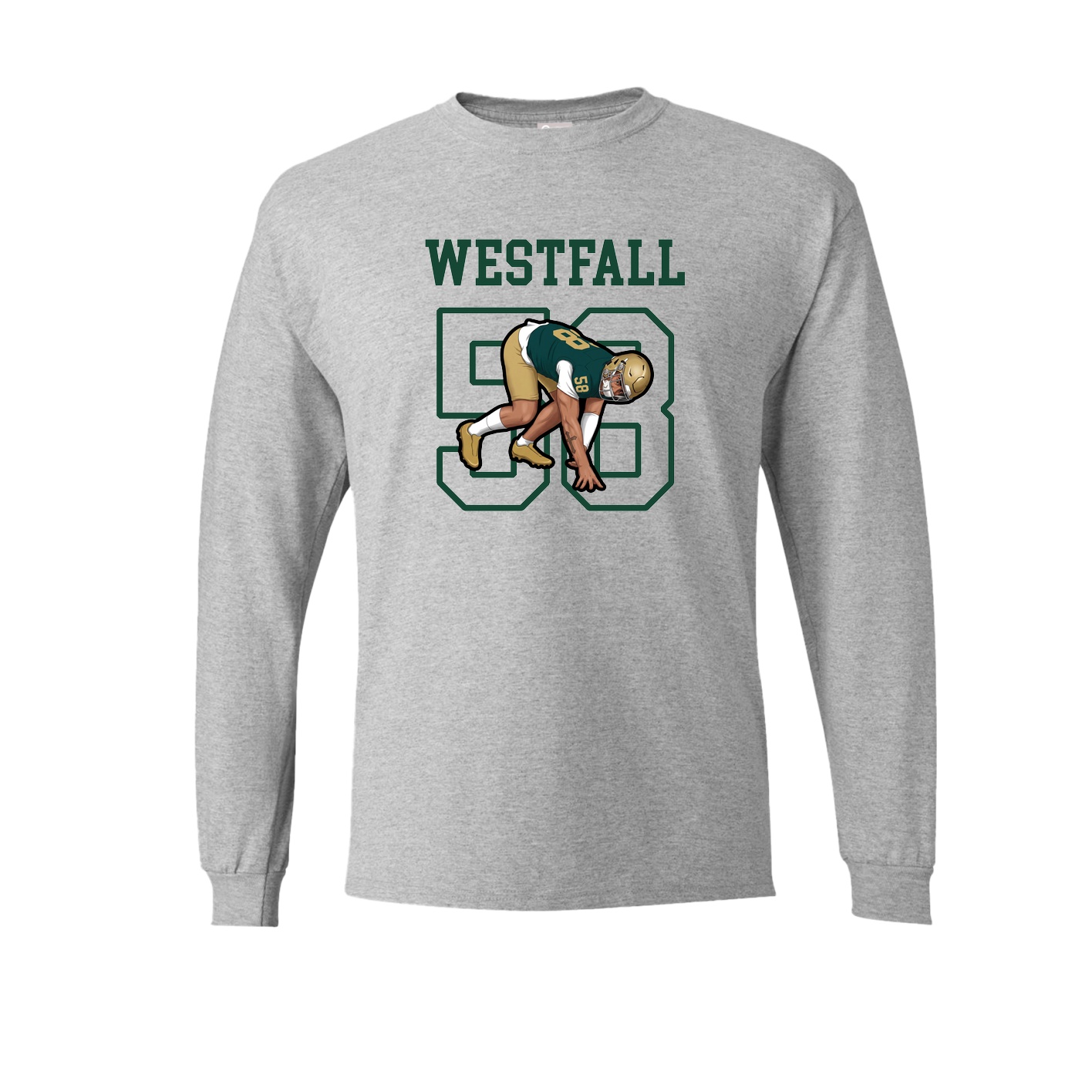 Long Sleeve Tee — Shirsey in Grey