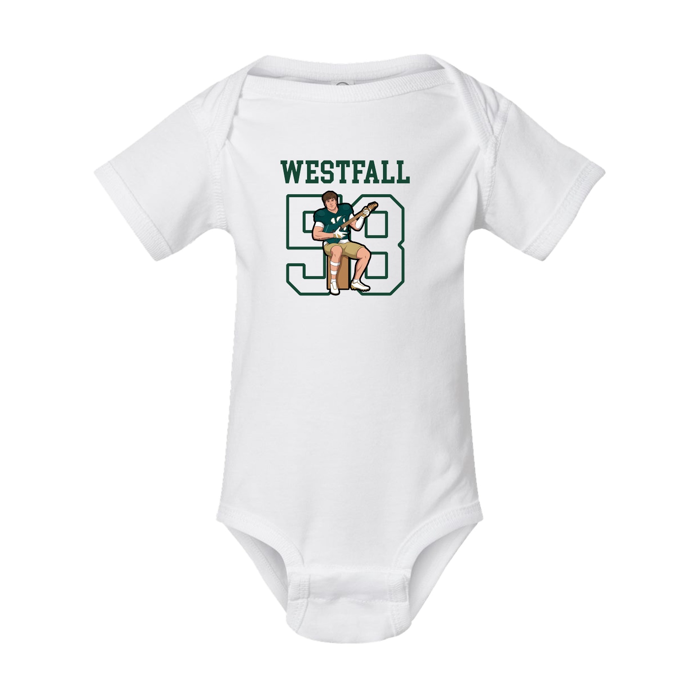 Baby Onesie — Shirsey in White