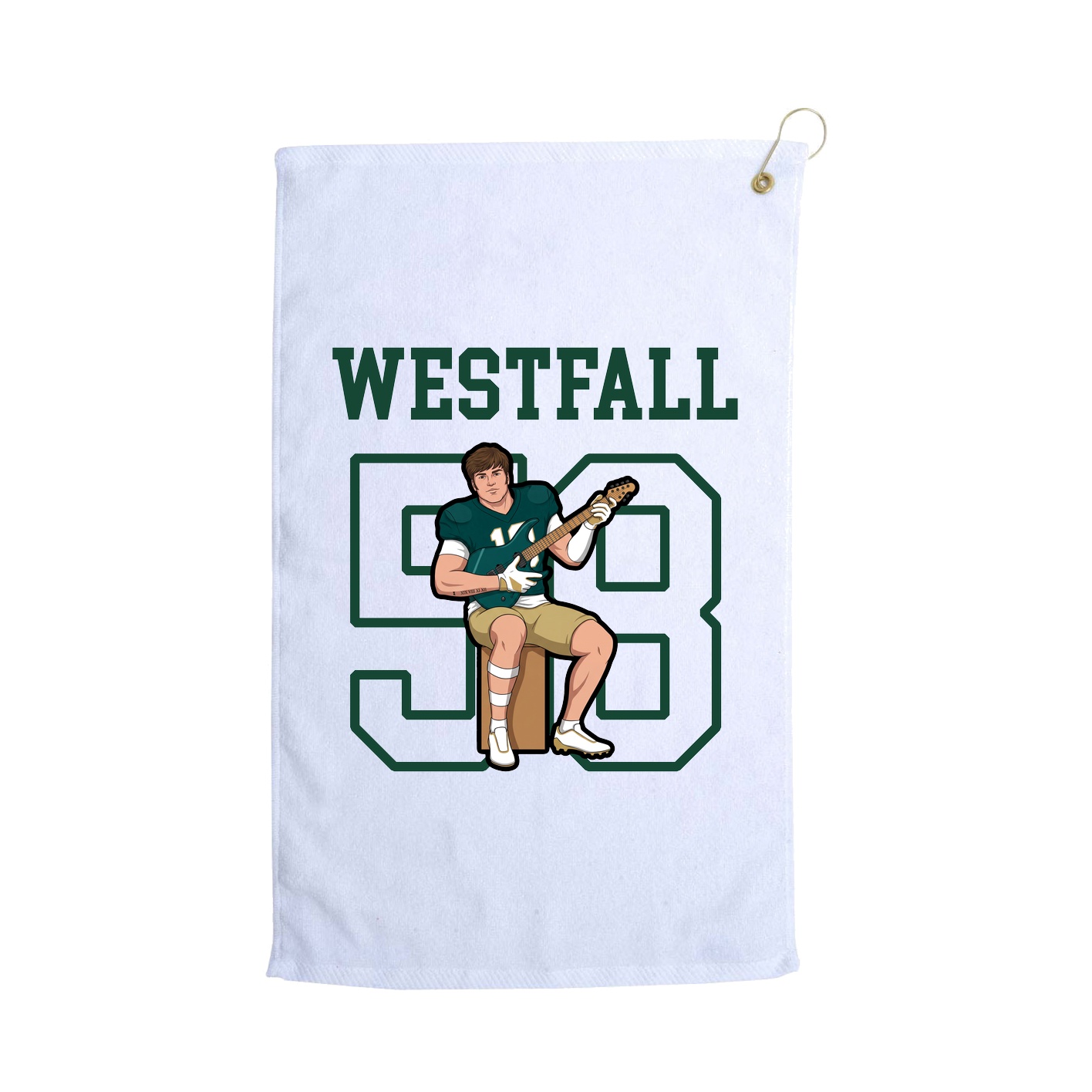 Golf Towel — Shirsey in White