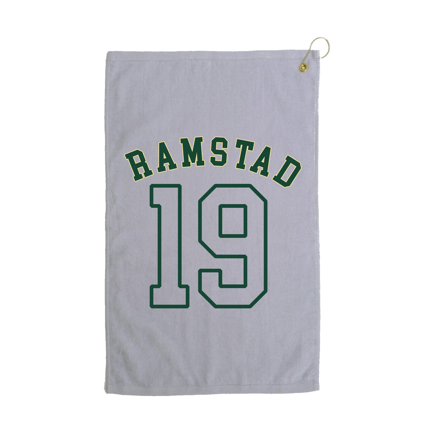 Golf Towel — Shirsey Arch in Grey
