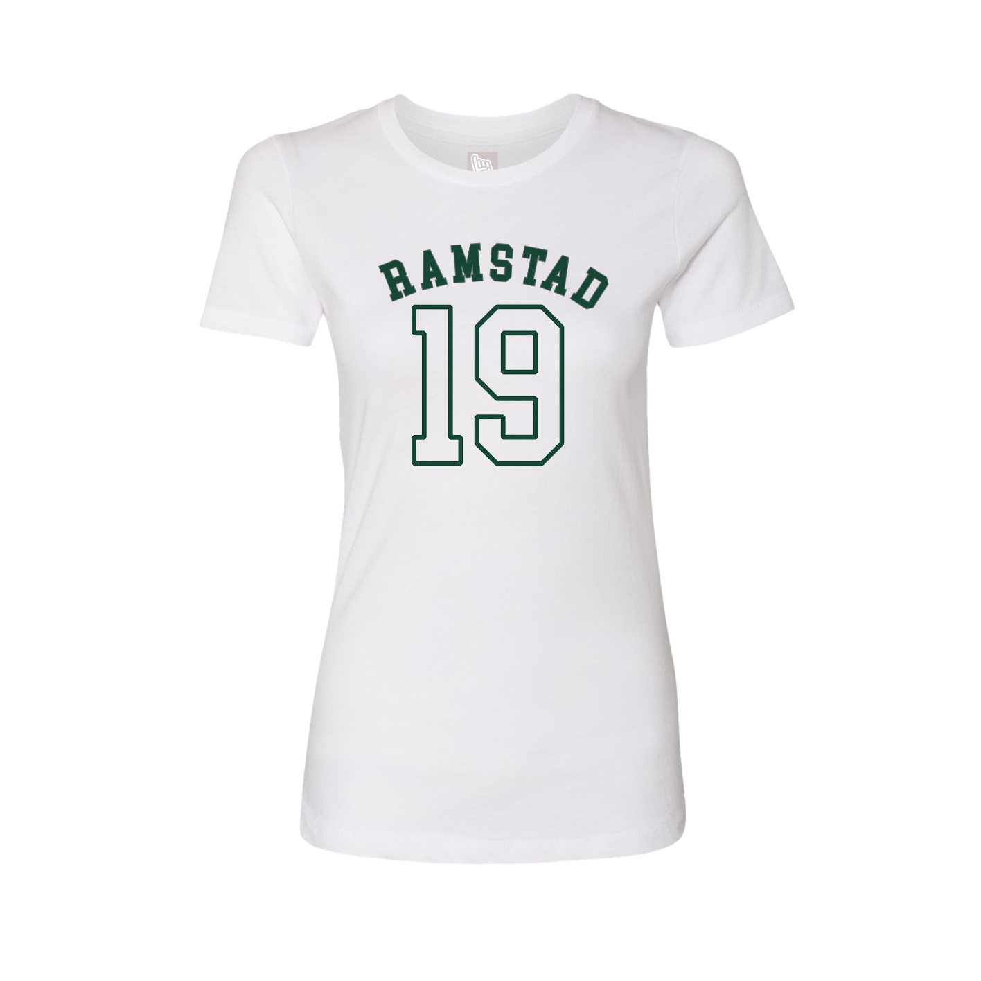 Womens Tee — Shirsey Arch in White