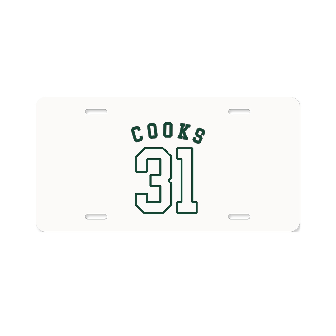 License Plate — Shirsey Arch in Classic