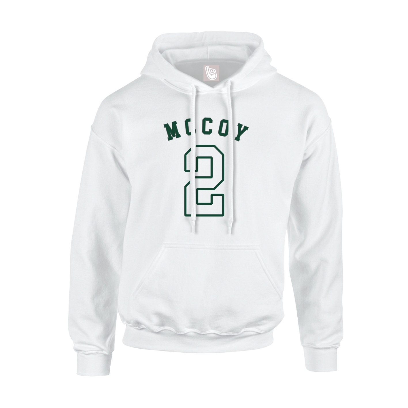 Hoodie — Shirsey Arch in White