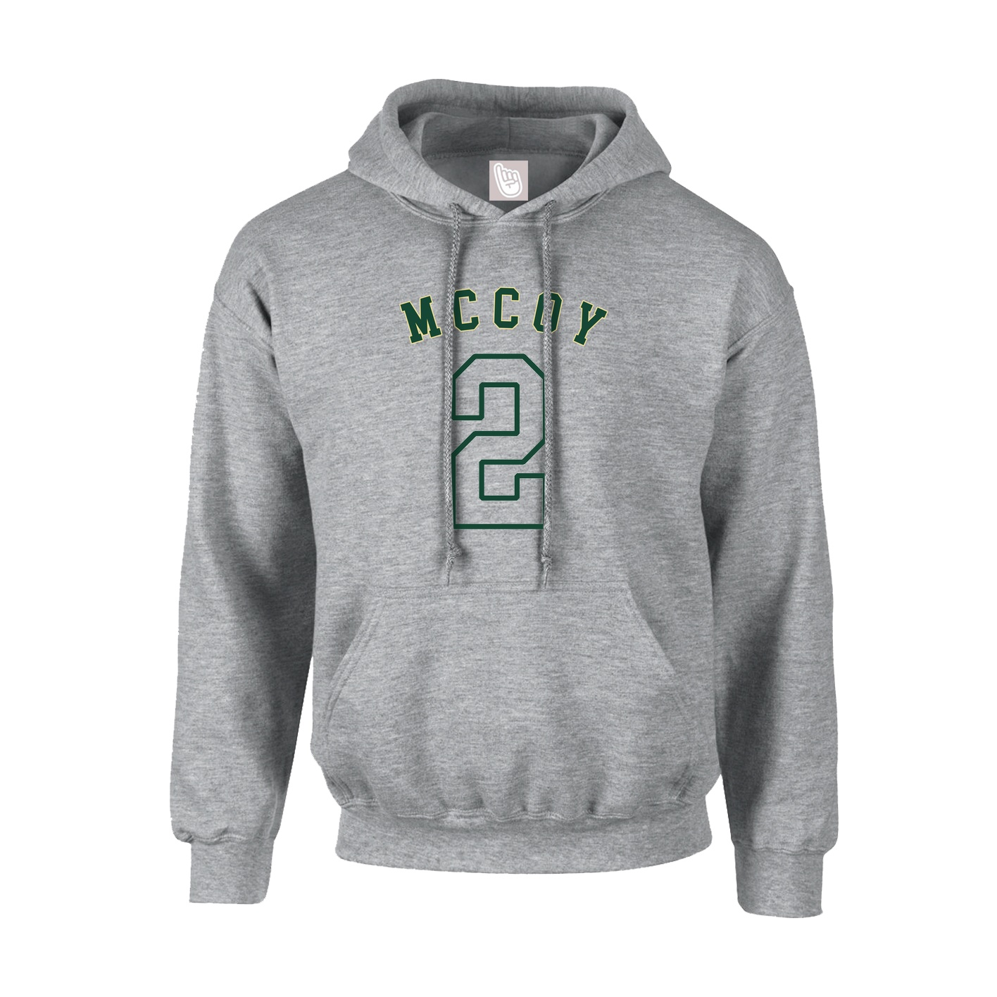 Youth Hoodie — Shirsey Arch in Grey