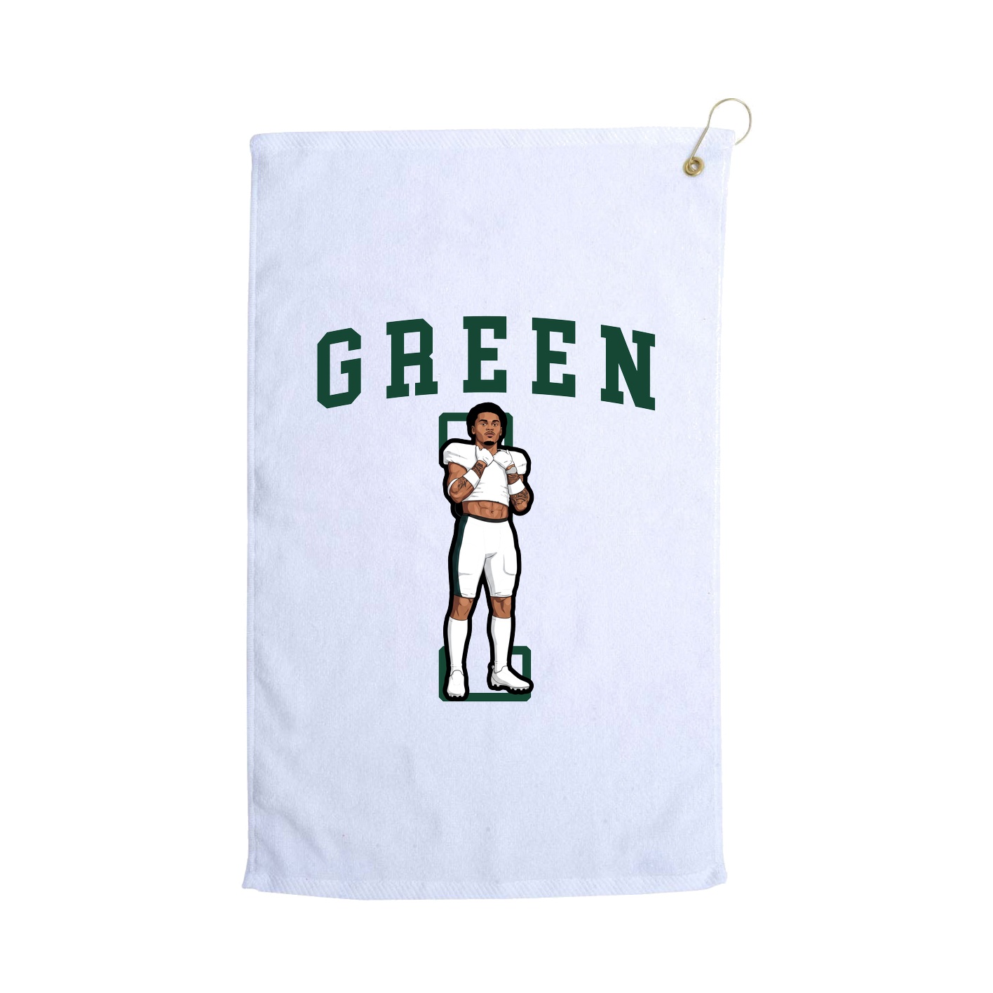 Golf Towel — Shirsey in White