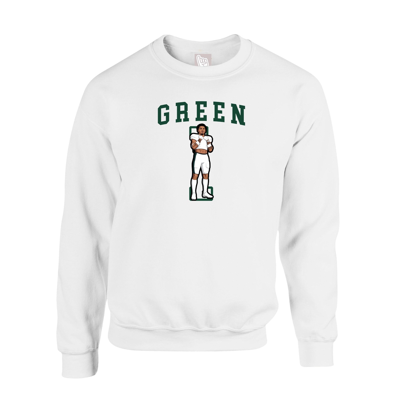 Fleece Crew — Shirsey in White