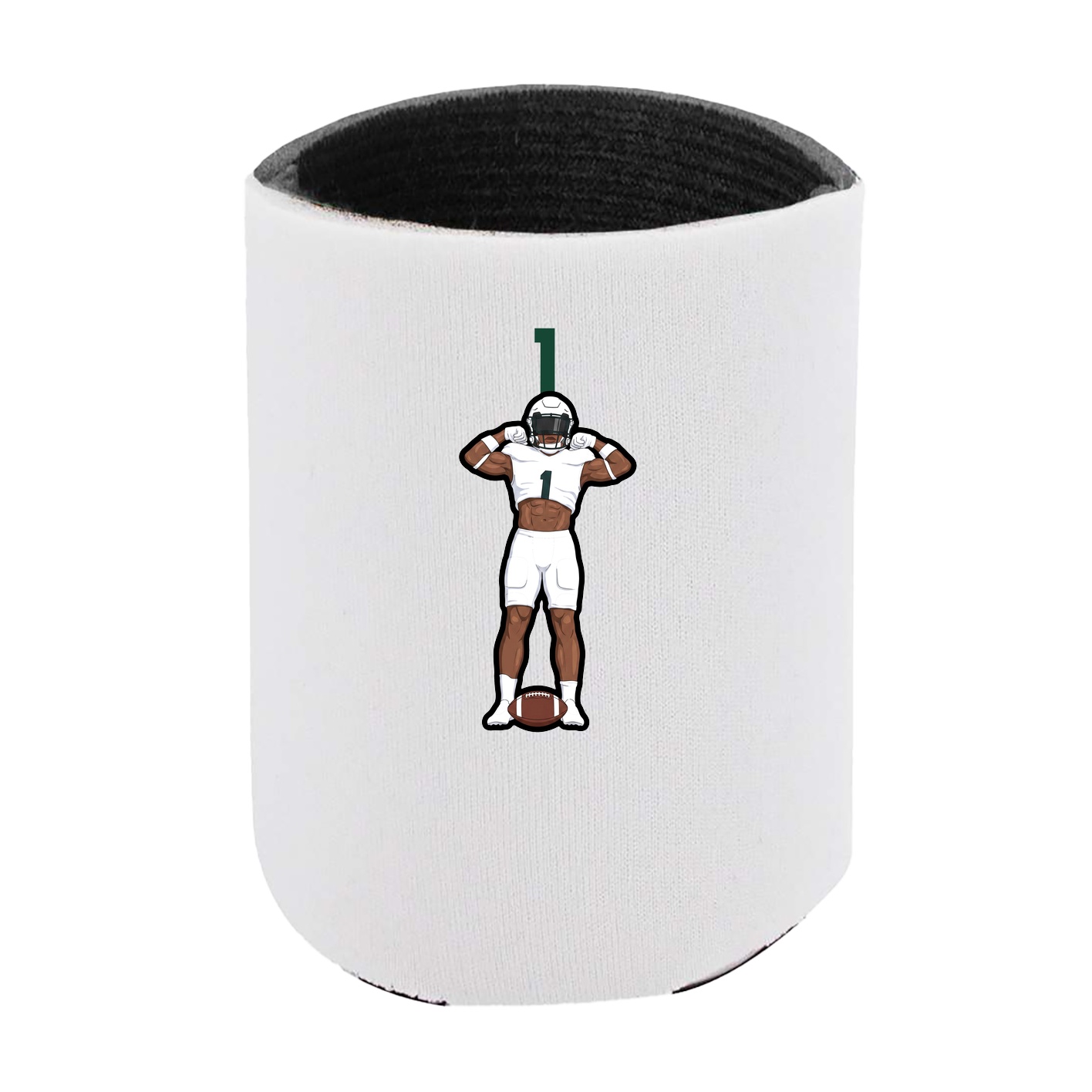 Can Holder — Number Top in White