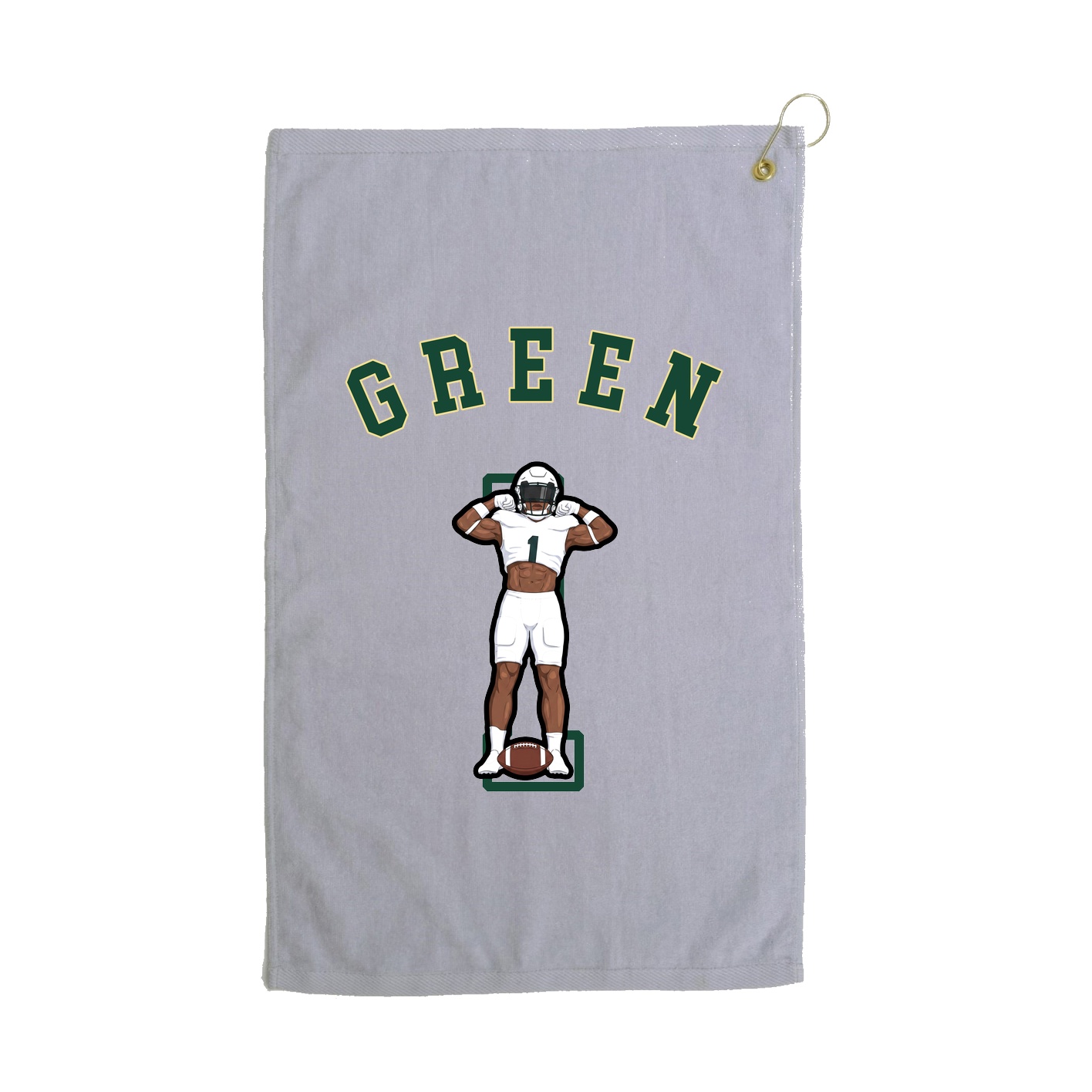 Golf Towel — Shirsey Arch in Grey