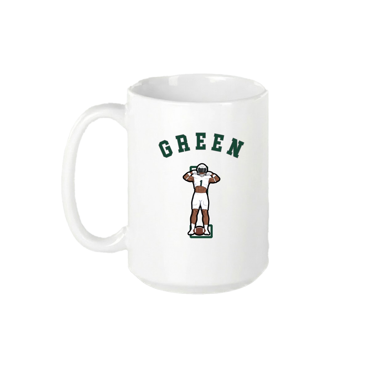 15oz Coffee Mug — Shirsey Arch in White