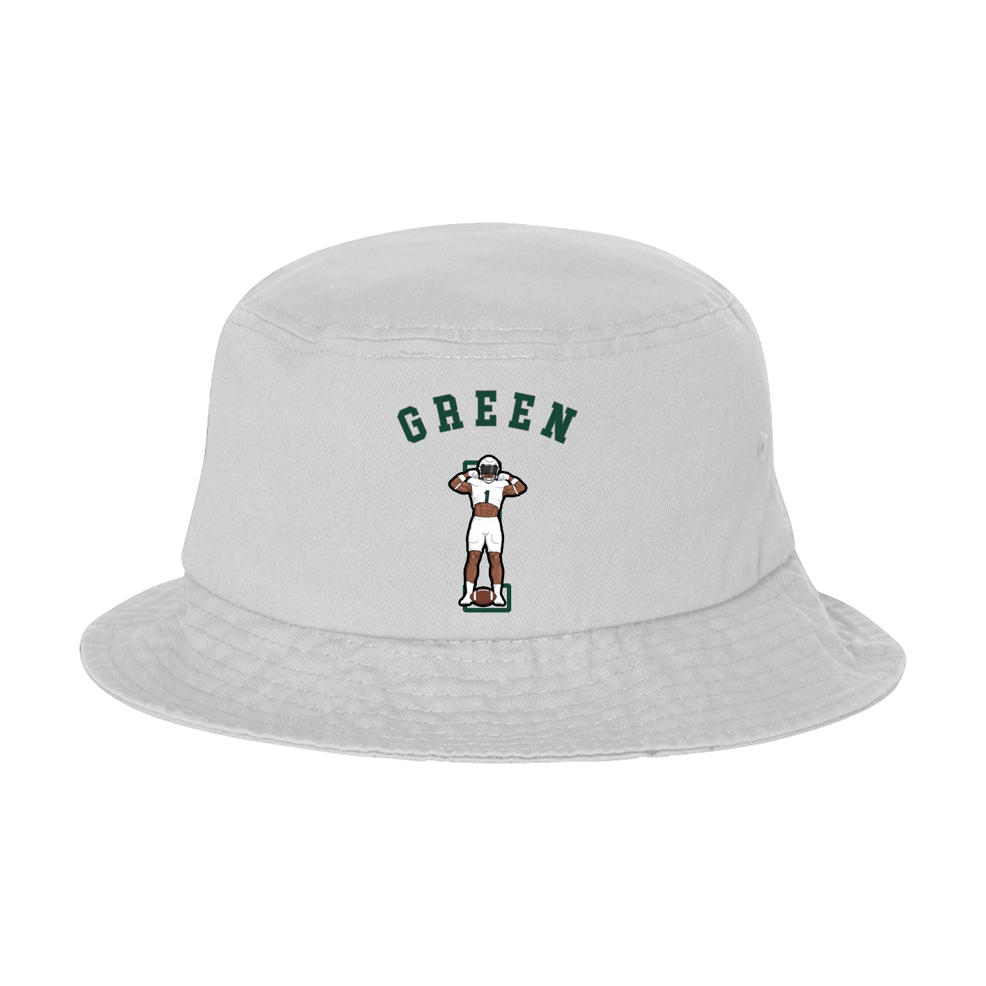 Bucket Cap — Shirsey Arch in White