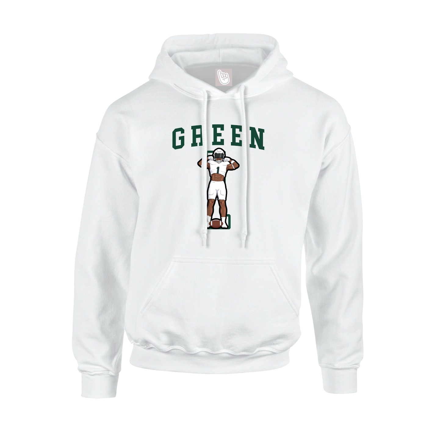 Youth Hoodie — Shirsey in White