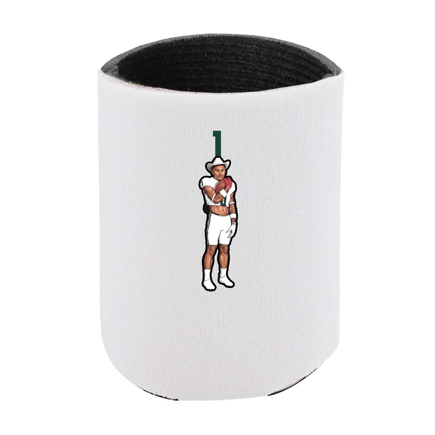 Can Holder — Number Top in White