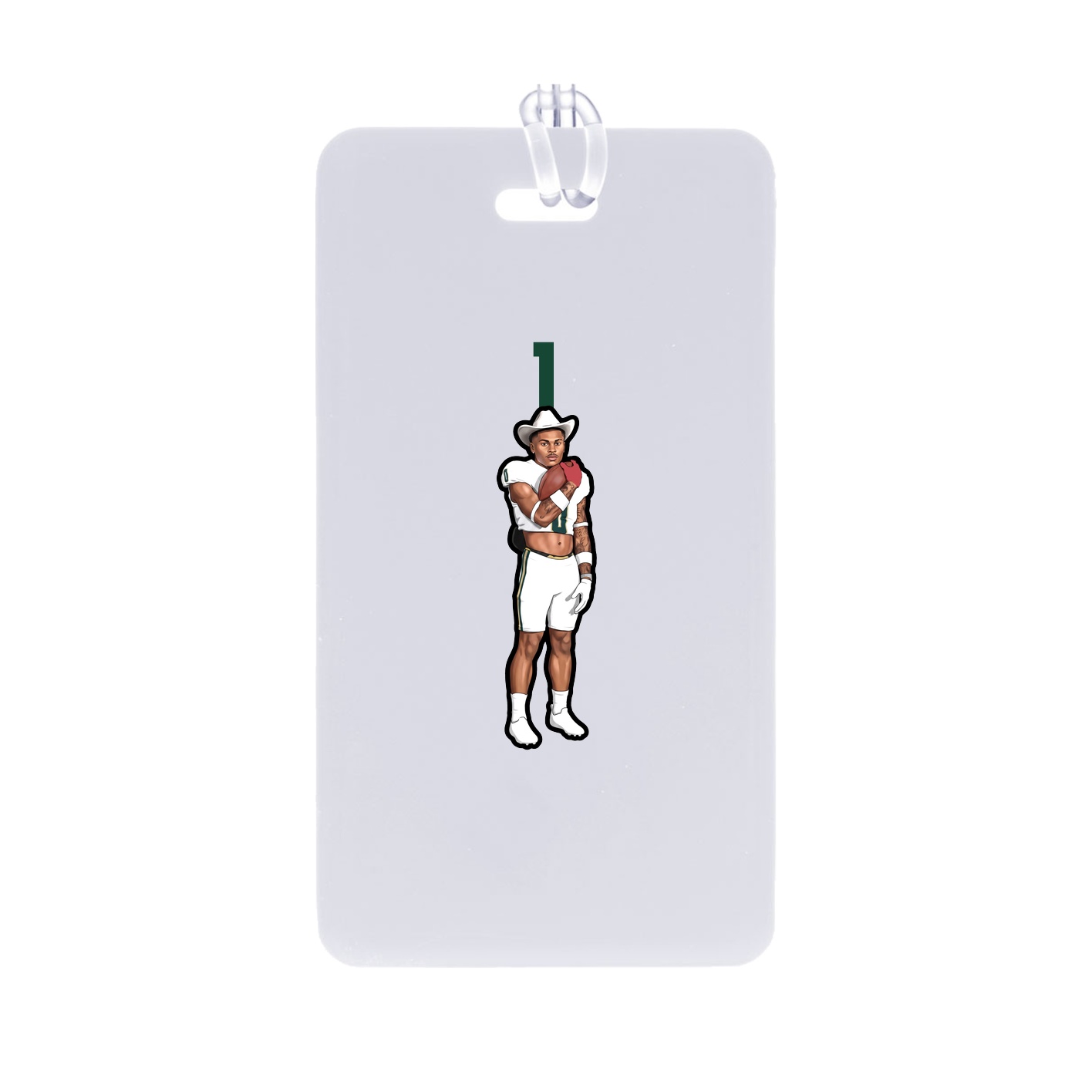 Bag Tag — Number Top in Classic