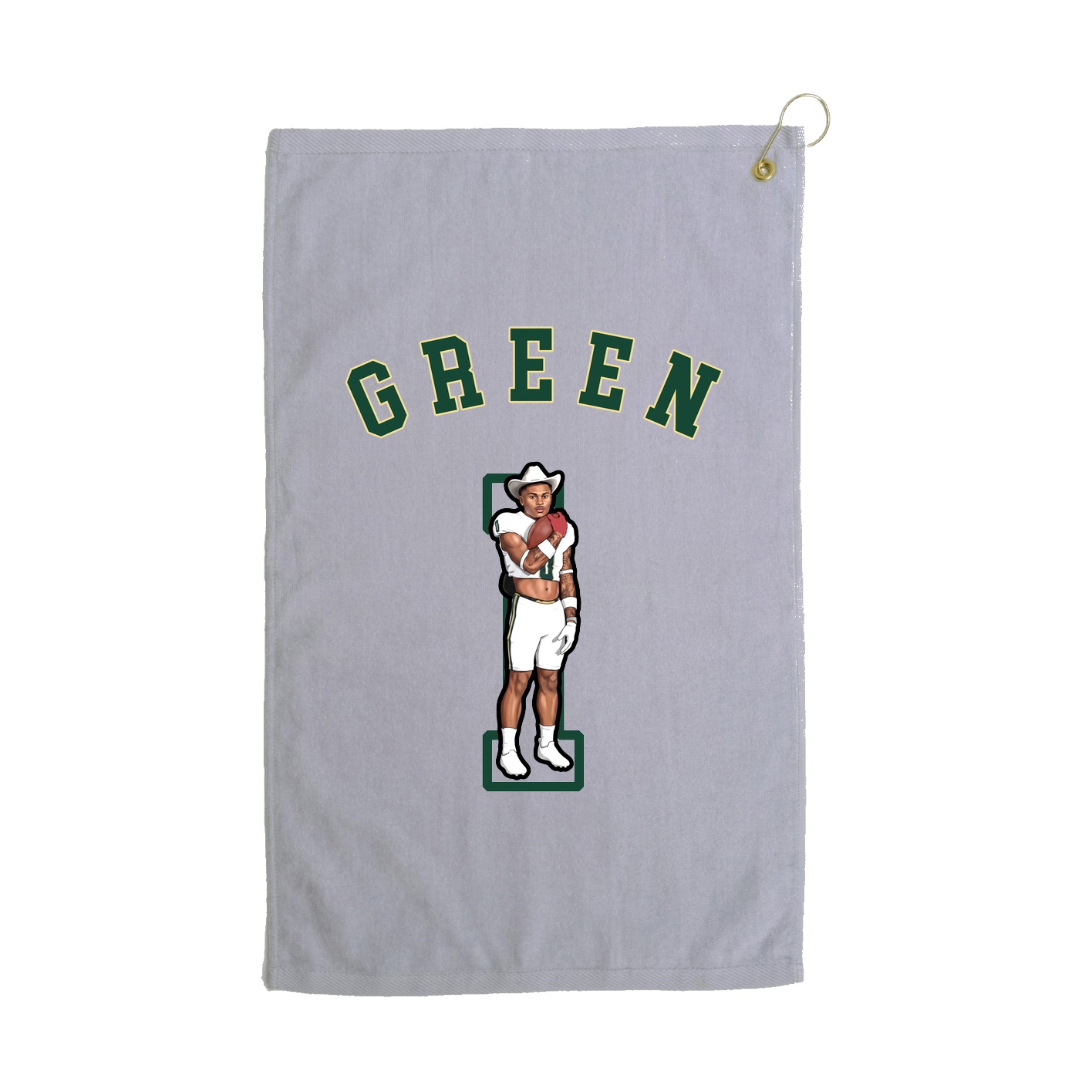 Golf Towel — Shirsey Arch in Grey