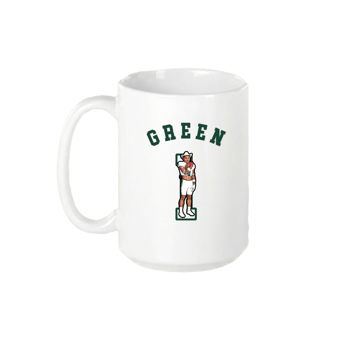 15oz Coffee Mug — Shirsey Arch in White