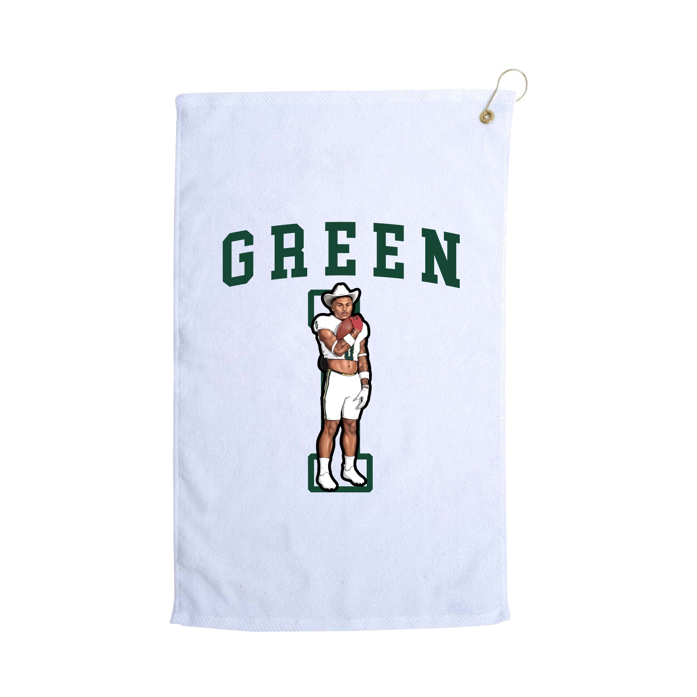 Golf Towel — Shirsey in White
